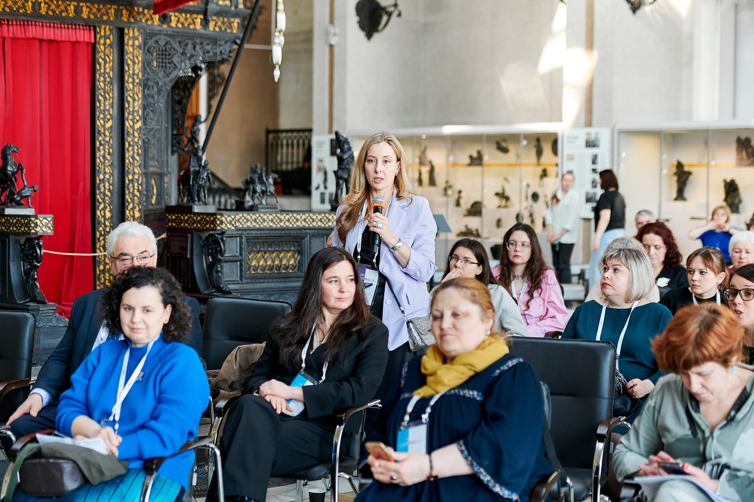 Всероссийская лаборатория культурных проектов «Culturalica» в ЕМИИ. Фотограф Постольник Дарья