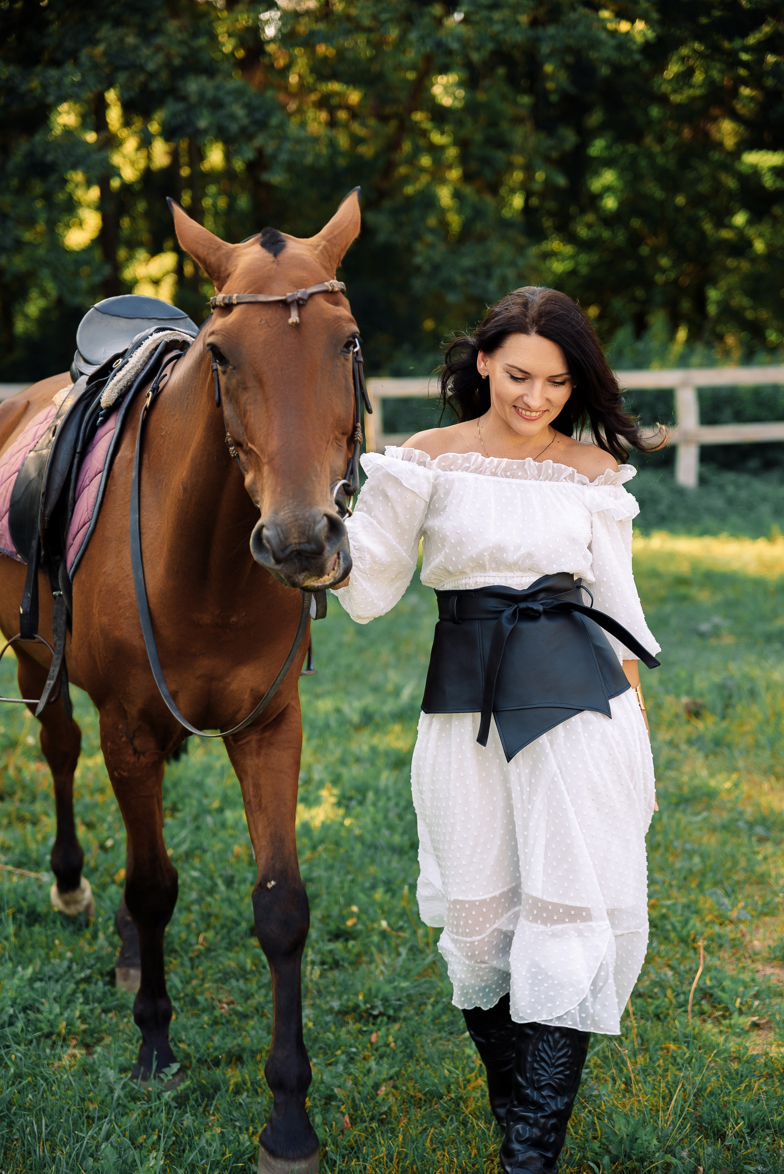На ферме. Семейный детский фотограф. Фотосессия в Минске