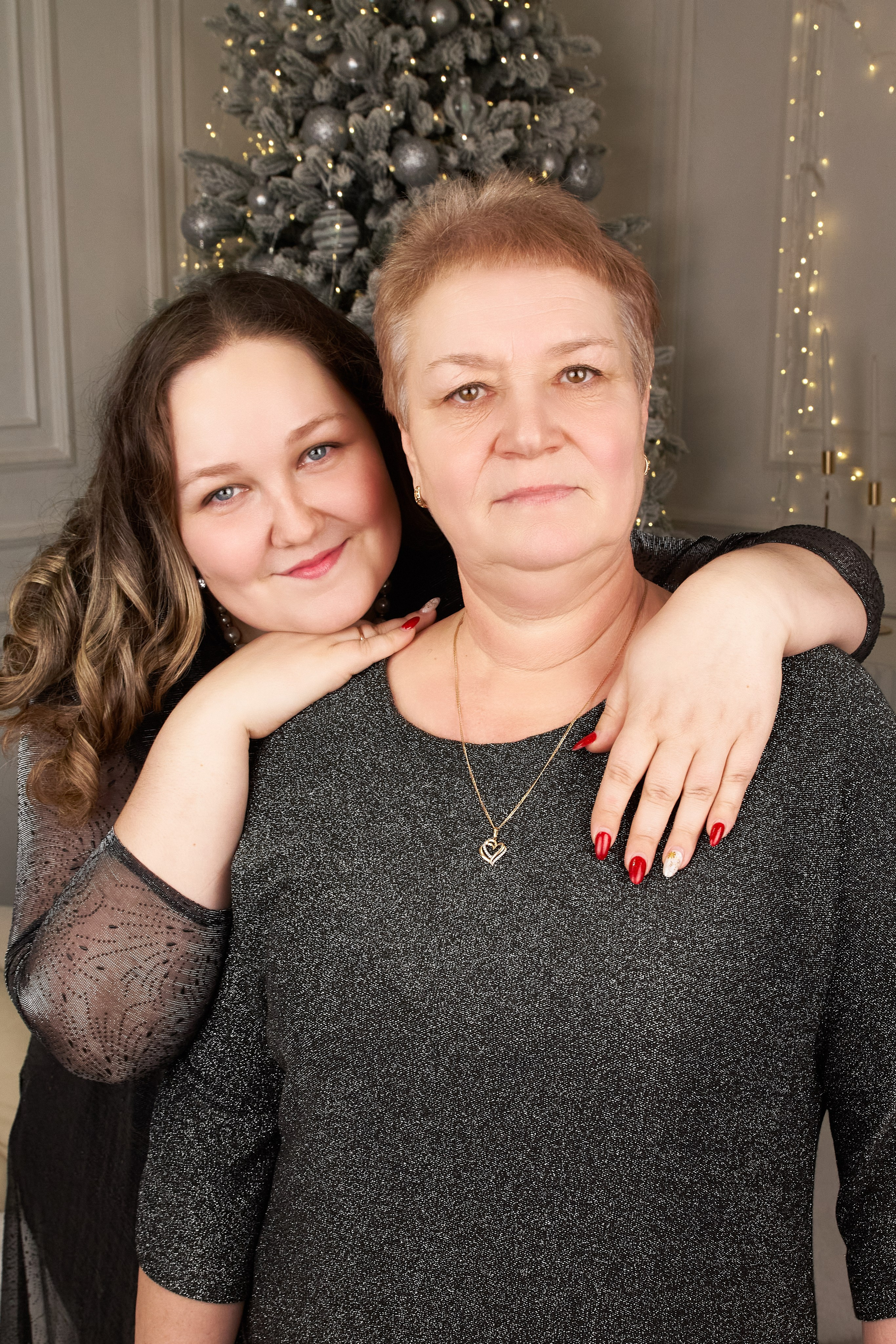 Новогодняя семейная съёмка. Фотограф Анна Буторина Киров