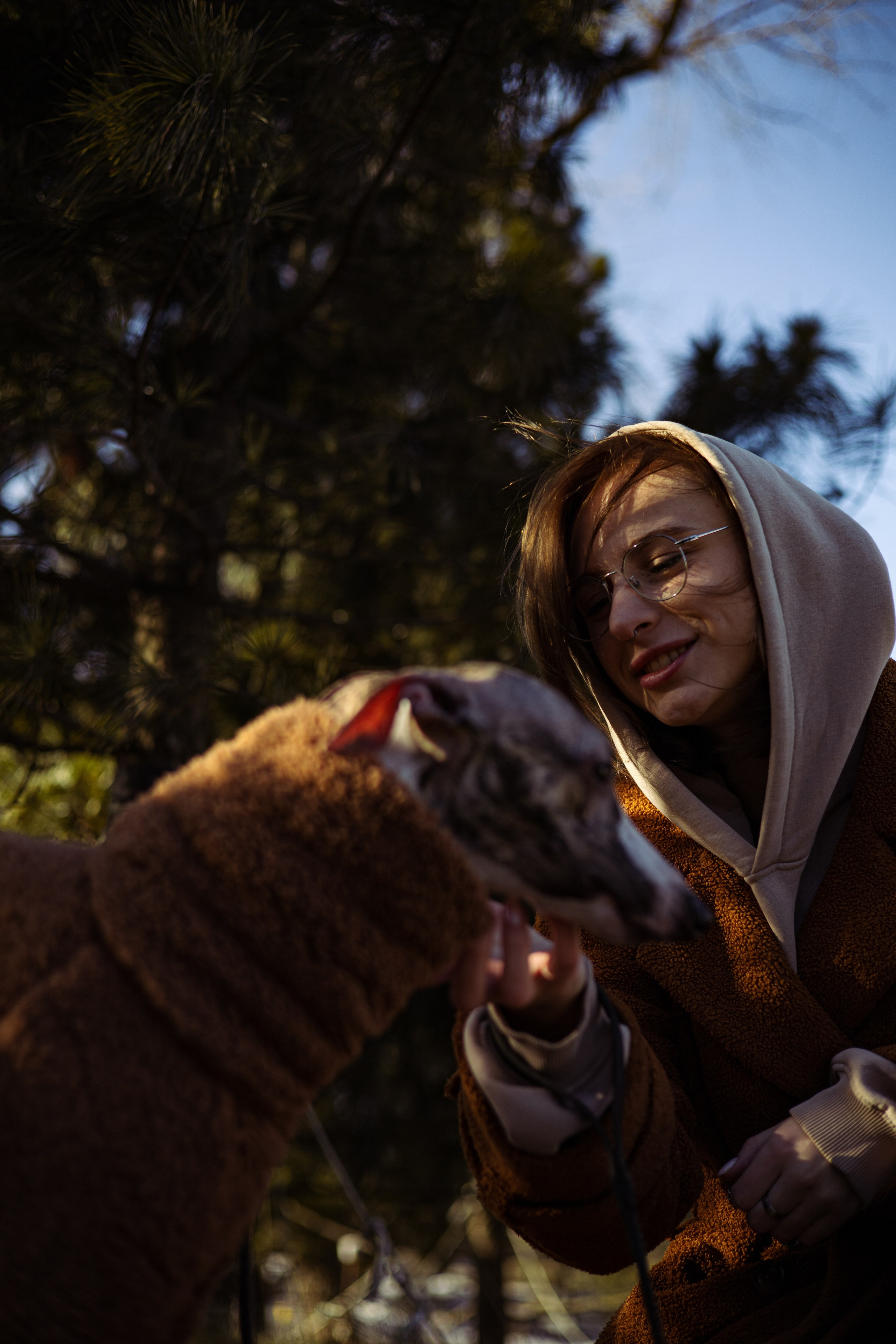 Алёна и Дос. Фотограф — анималист Владивосток, Алина