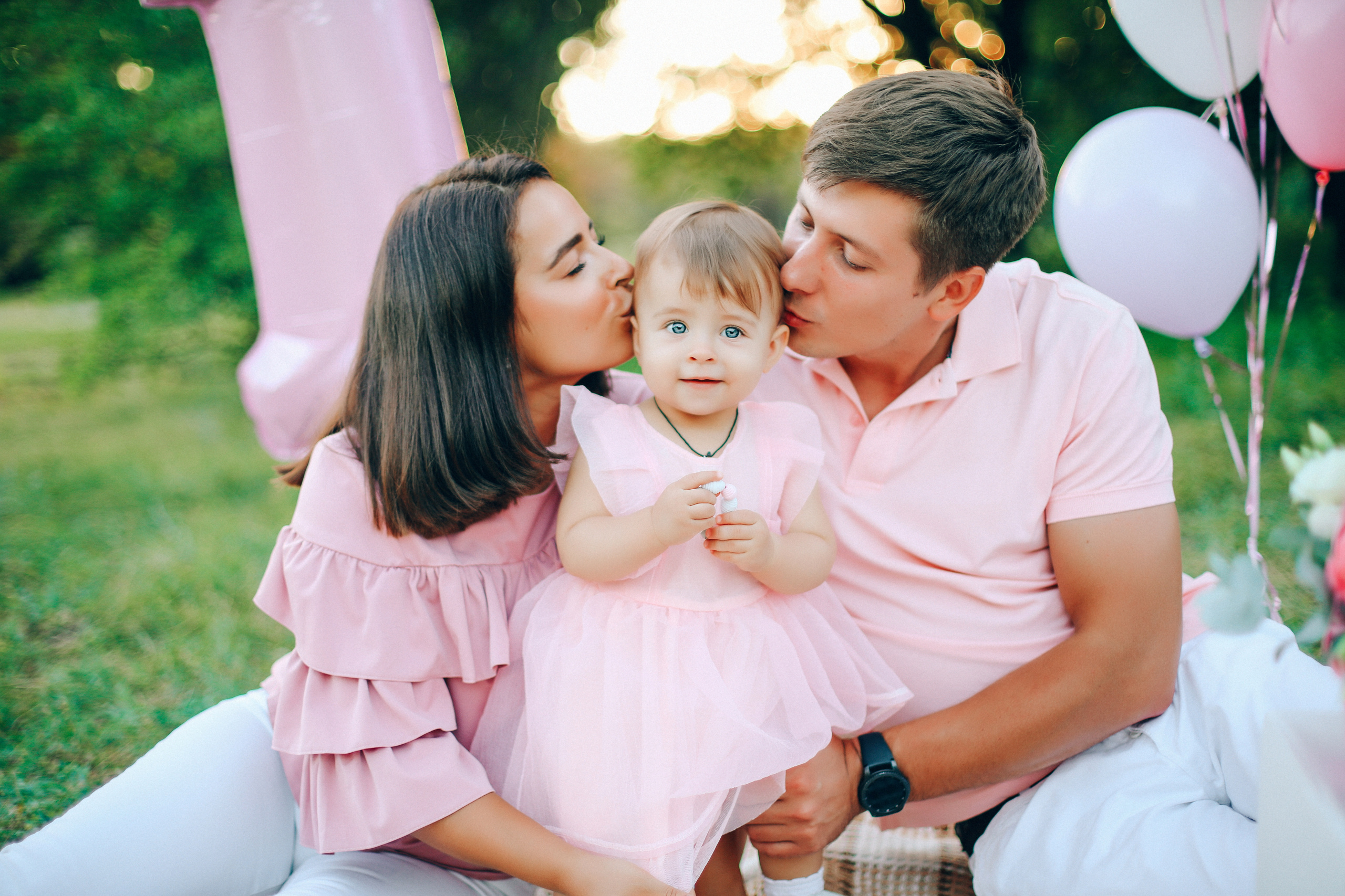 Семейная съемка дня рождения принцессы Арины. Свадебный фотограф Волгоград и Волжский Евгения Кимлач