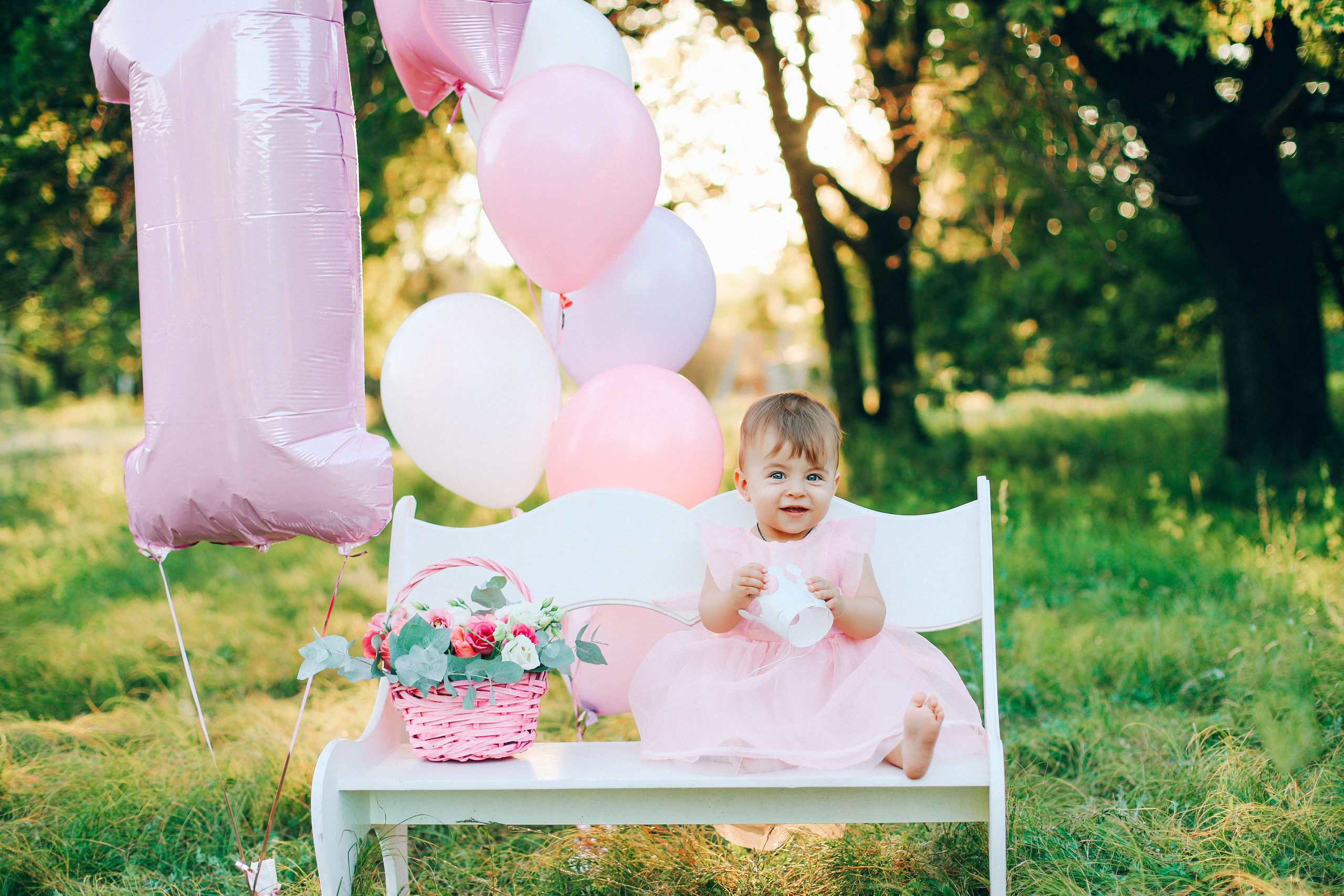 Семейная съемка дня рождения принцессы Арины. Свадебный фотограф Волгоград и Волжский Евгения Кимлач