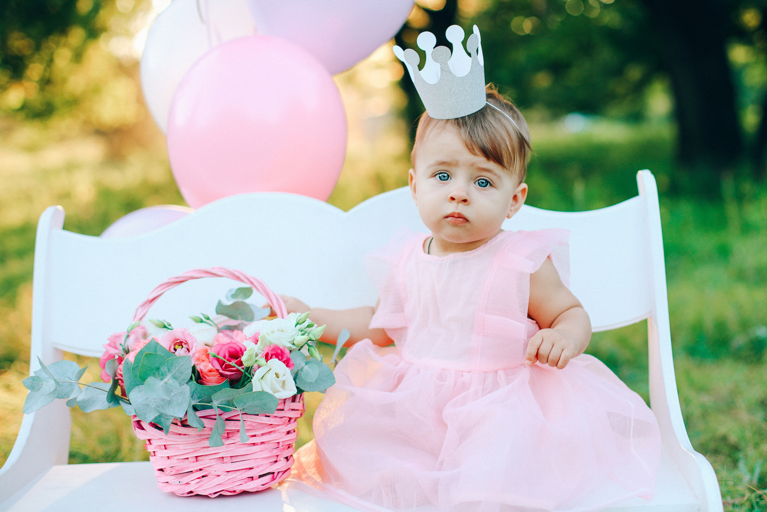 Семейная съемка дня рождения принцессы Арины. Свадебный фотограф Волгоград и Волжский Евгения Кимлач