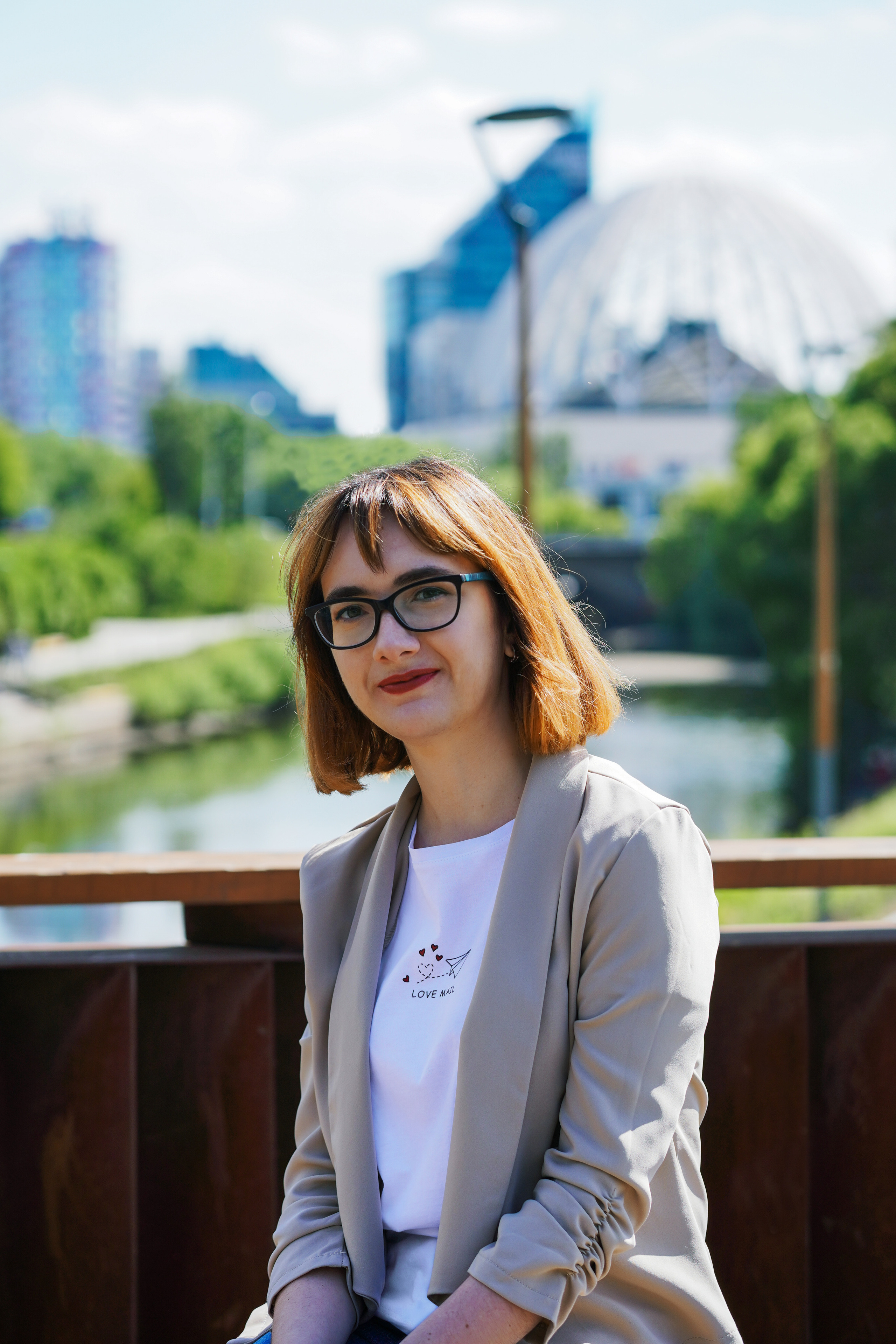 Марина в городе. Портретный, репортажный и свадебный фотограф в Екатеринбурге Денис Южаков