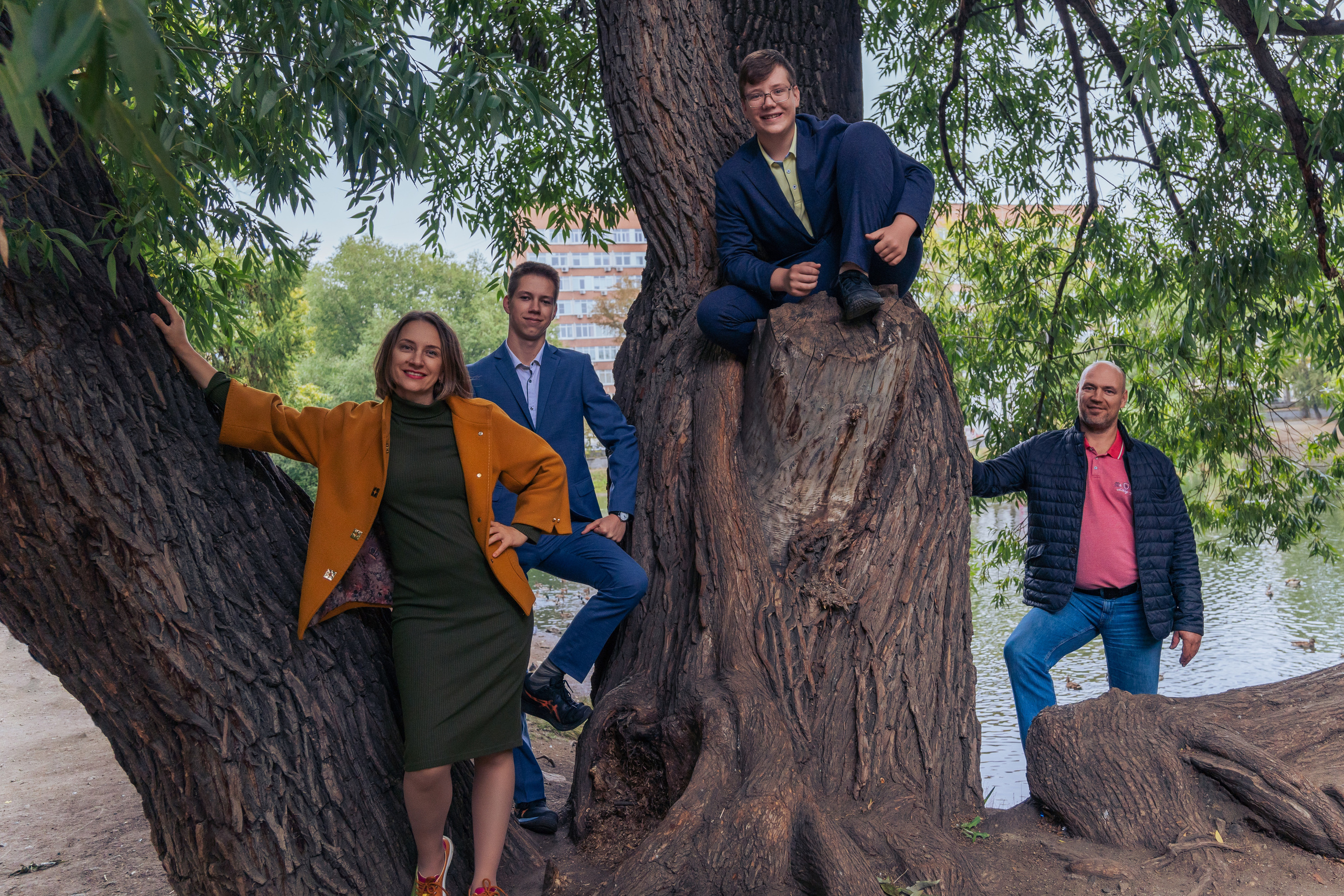 Татьяна с семьёй. Портретный, репортажный и свадебный фотограф в Екатеринбурге Денис Южаков