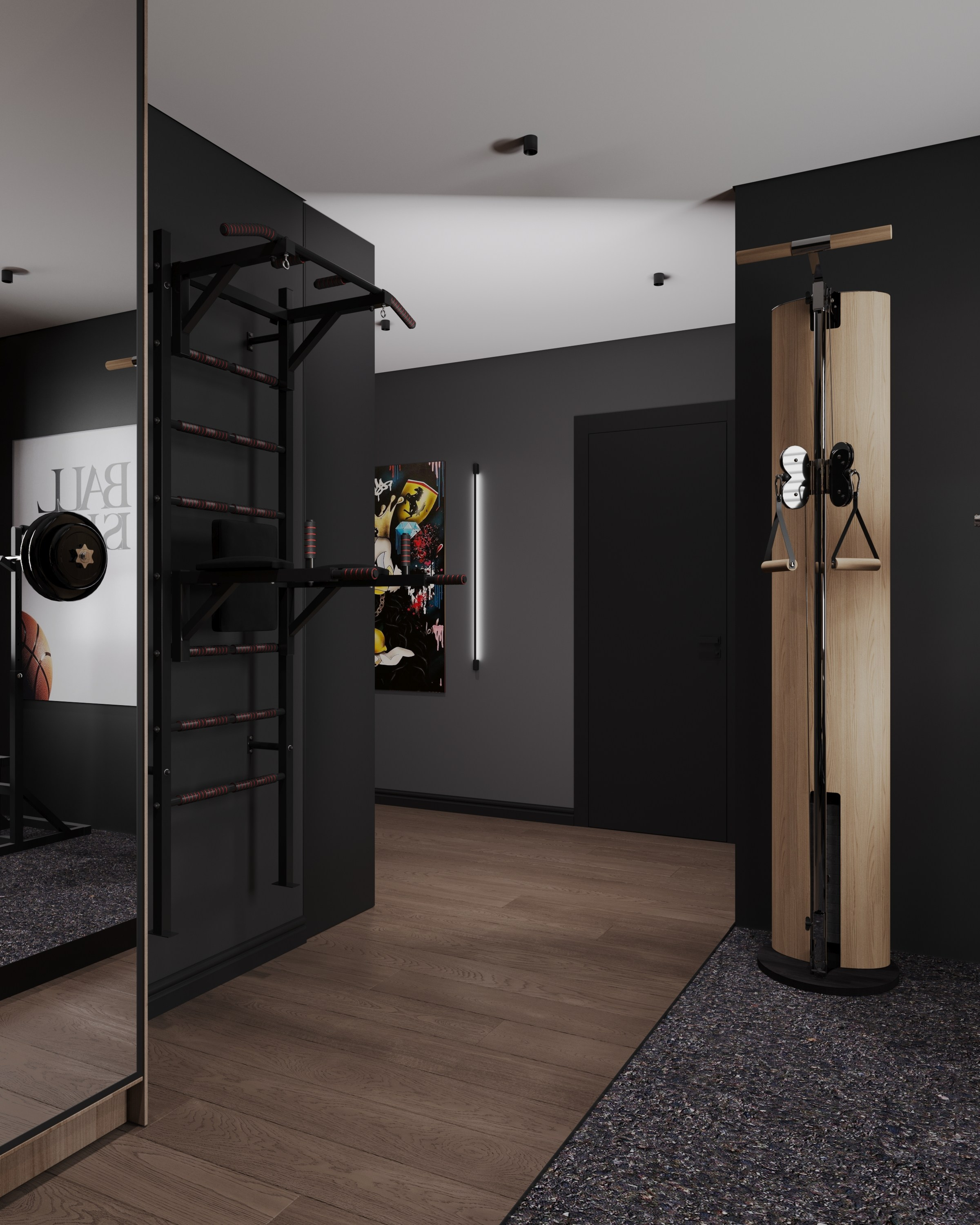 Детская и зал / Таунхаус / Пушкин / 120 кв. м. Ксения Барабаш дизайнер интерьера в Санкт-Петербурге