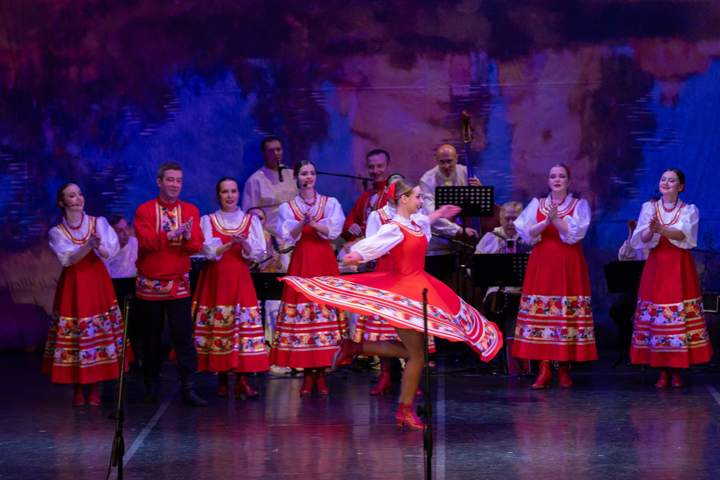 Фотосъемка юбилейного концерта ансамбля Вологодчины «Русский Север»