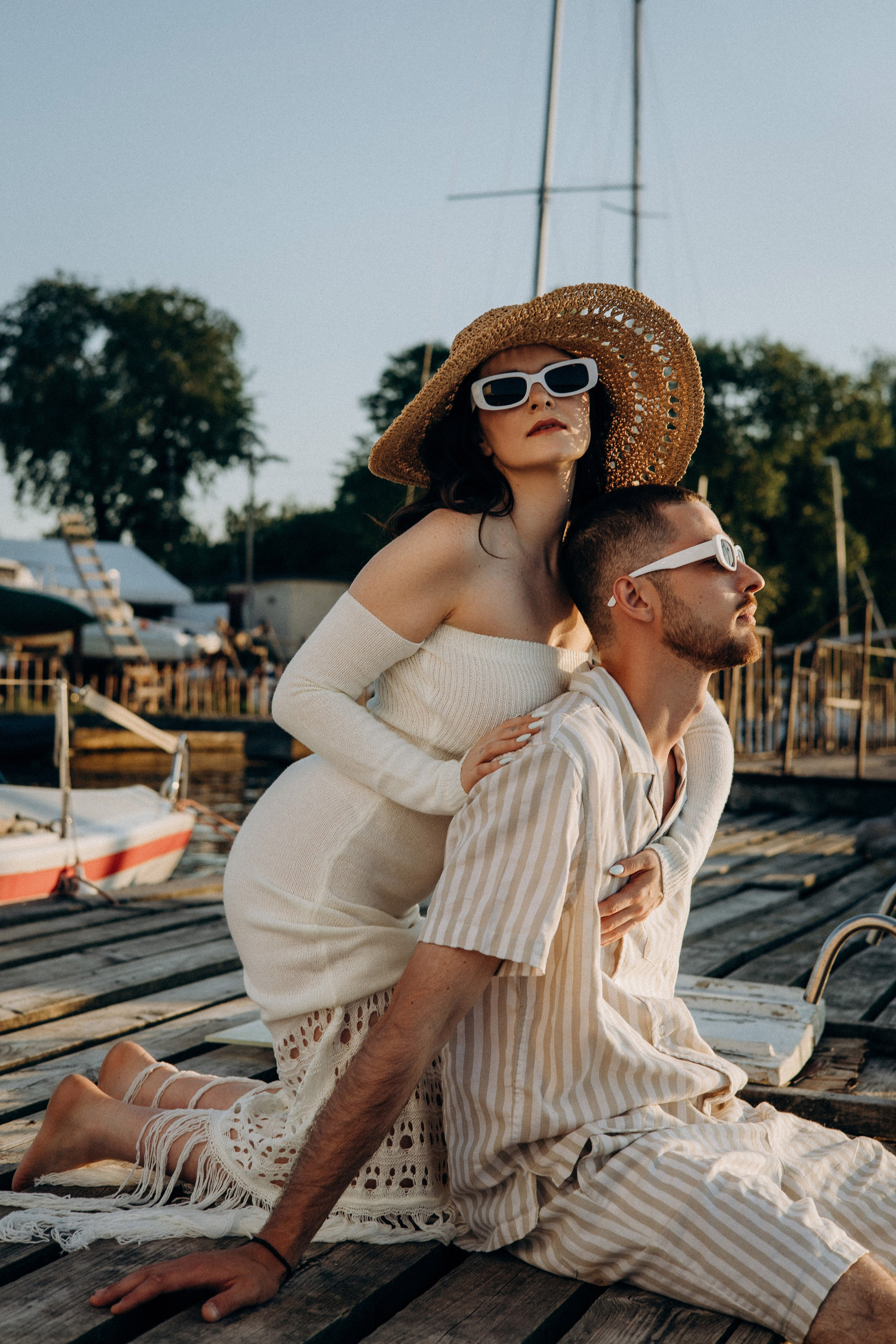 Катя, Максим, яхта. Портретный и семейный фотограф в Воронеже Ксения Ремизова