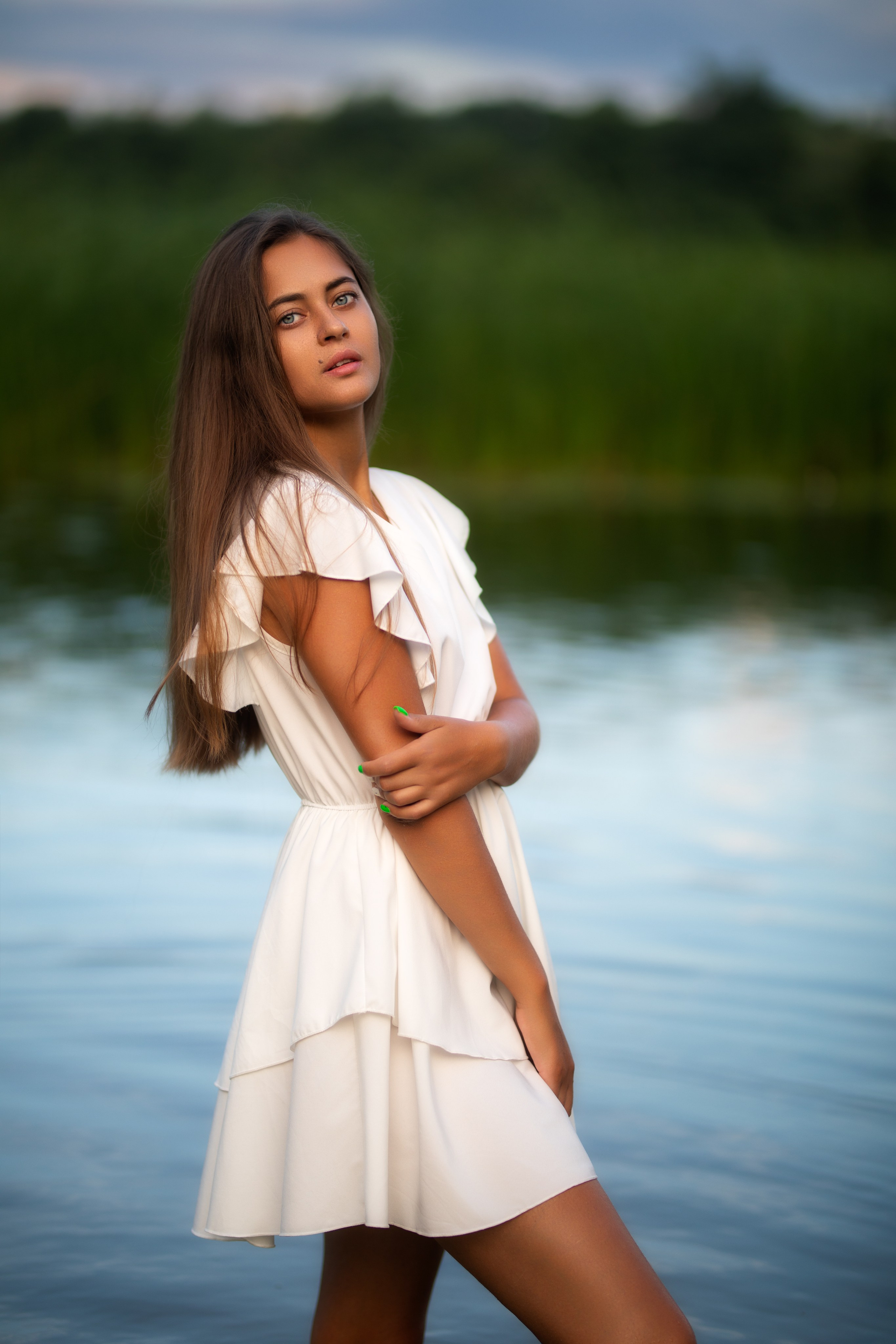 Фотосессия с Ольгой на природе в формате для «себя»