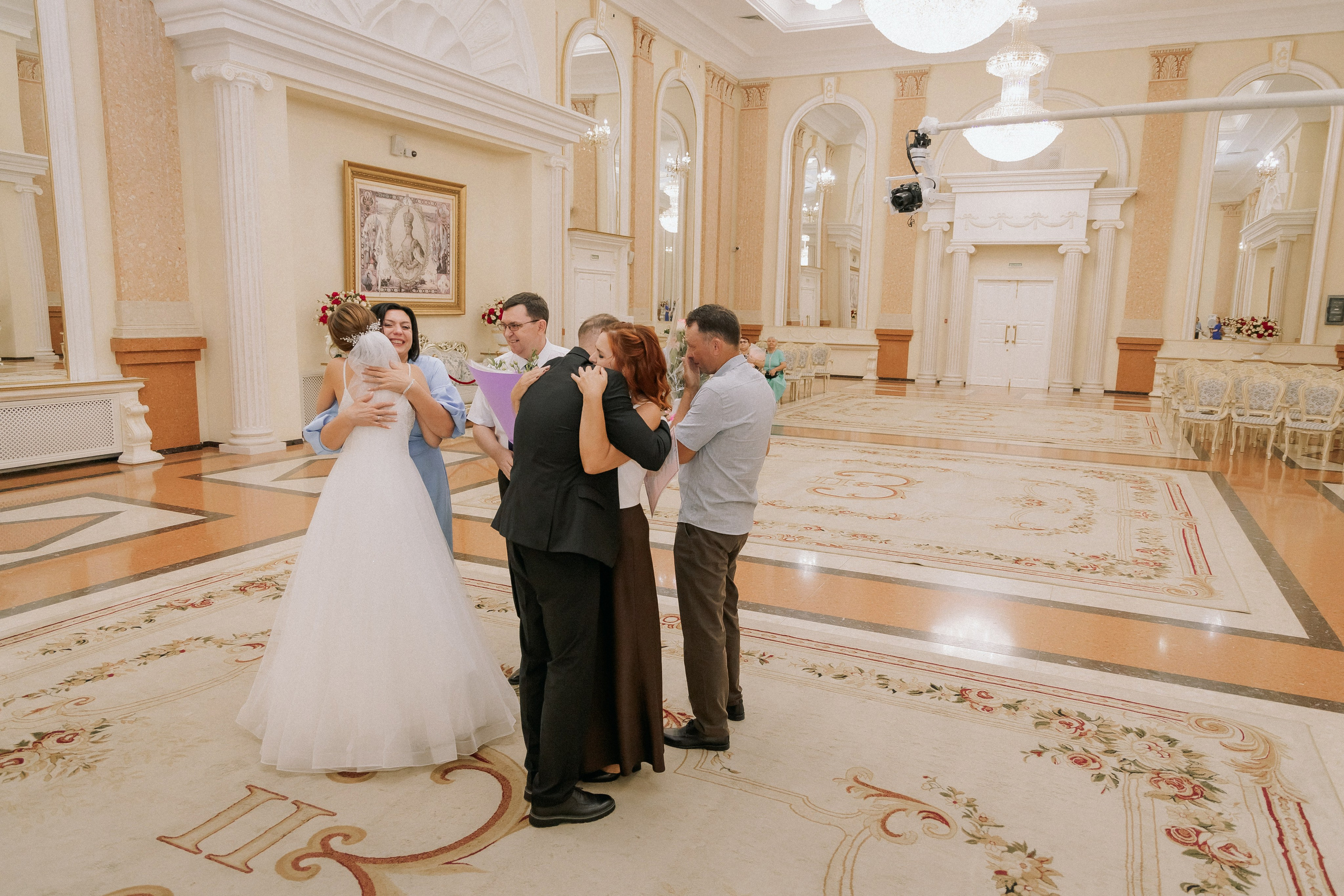 Свадебная прогулка Екатерины и Евгения. Свадебная фотография. Арина Рубах