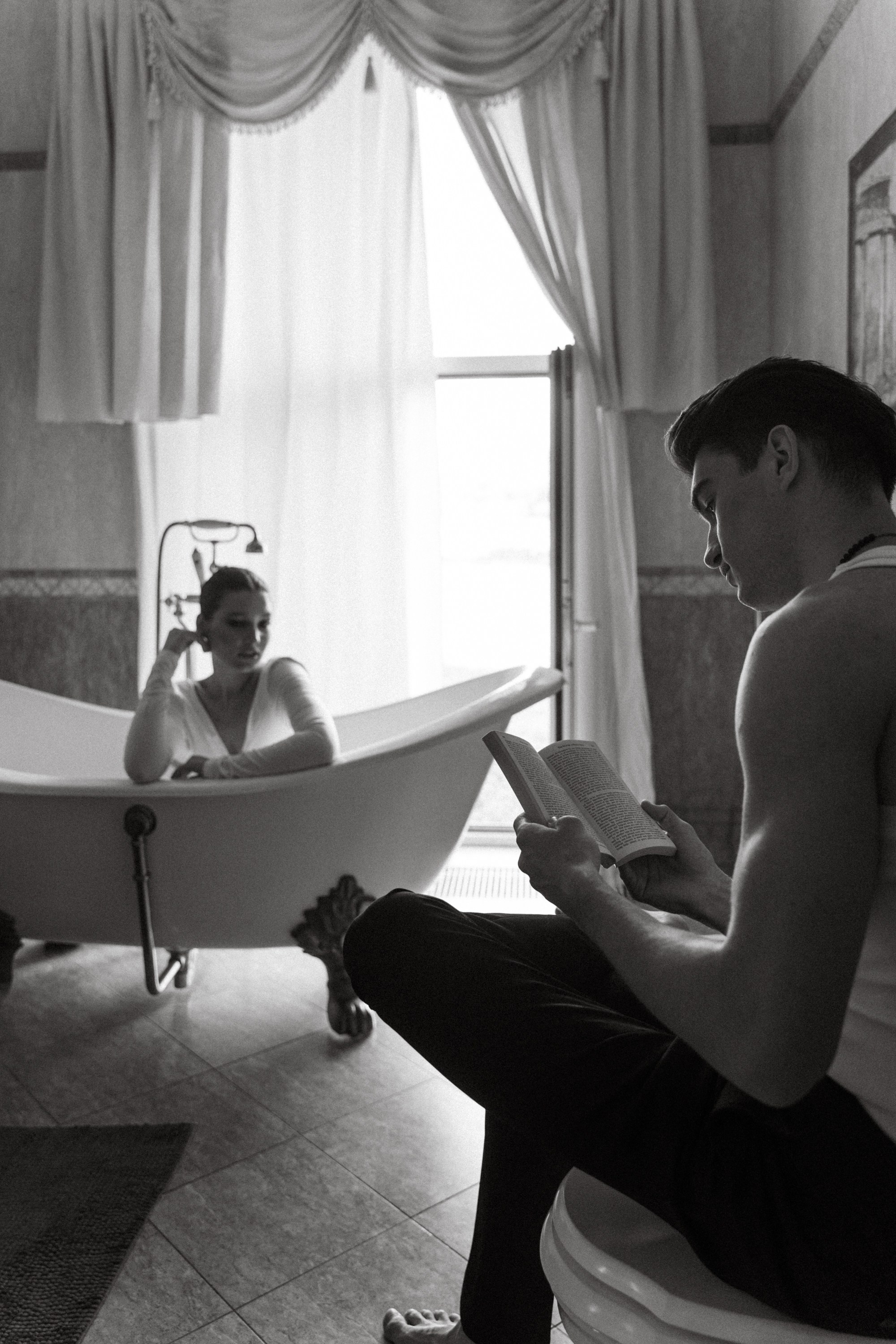 Черно-белый взрослый, детский портрет. Портретный фотограф в Краснодаре Валерия Матирная