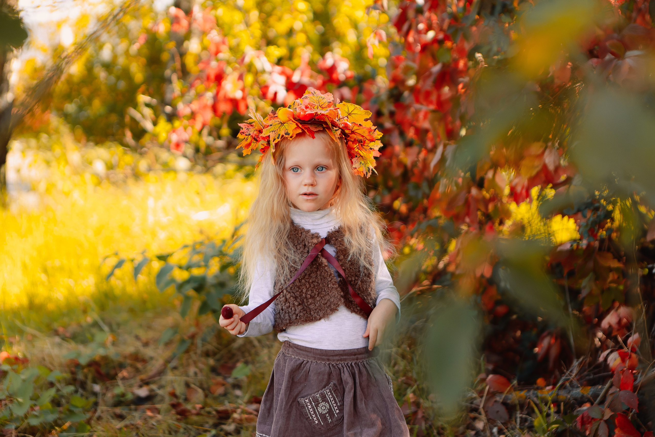 Осень. Семейный и детский фотограф в Москве Александра Мак
