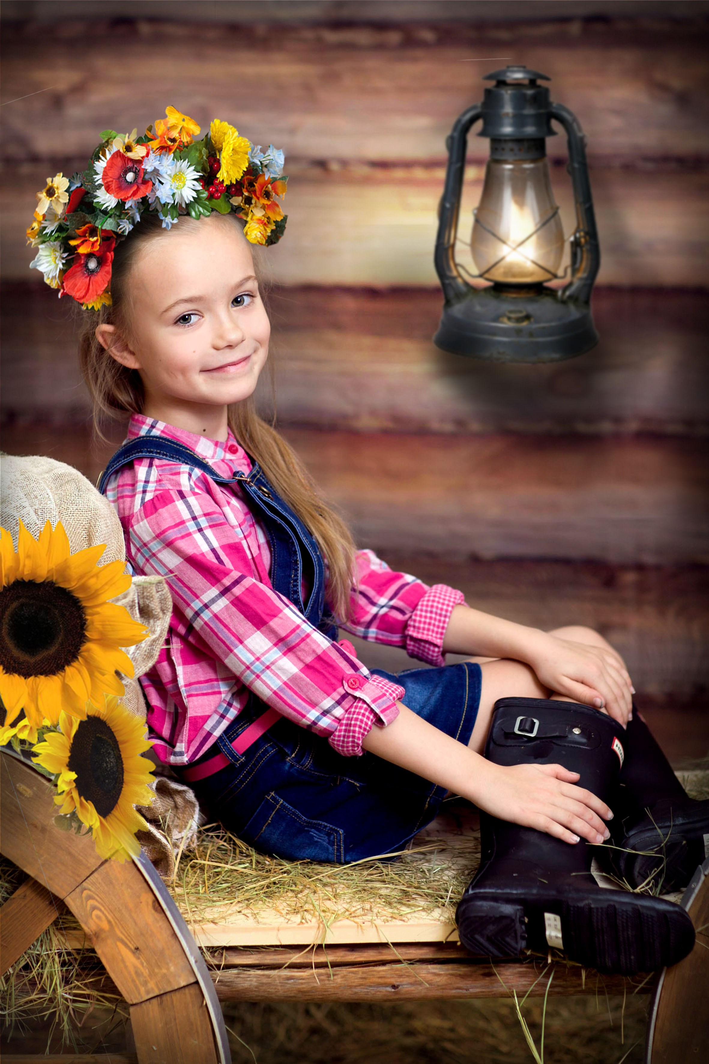 В амбаре. Art photographer Nino