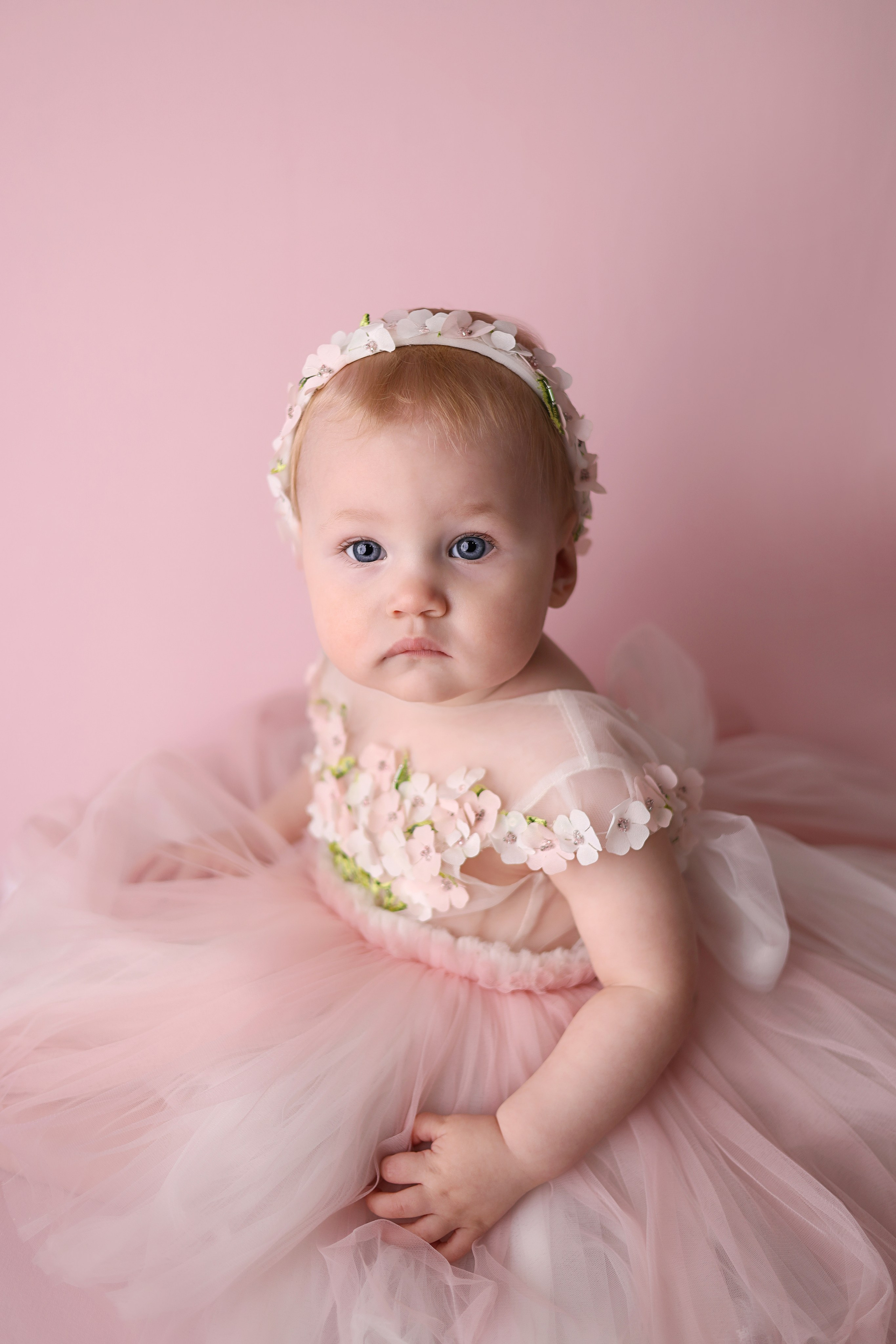 Фотосессия на 1 годик Алины. Фотограф новорожденных Москва. Ньюборн фотограф Москва