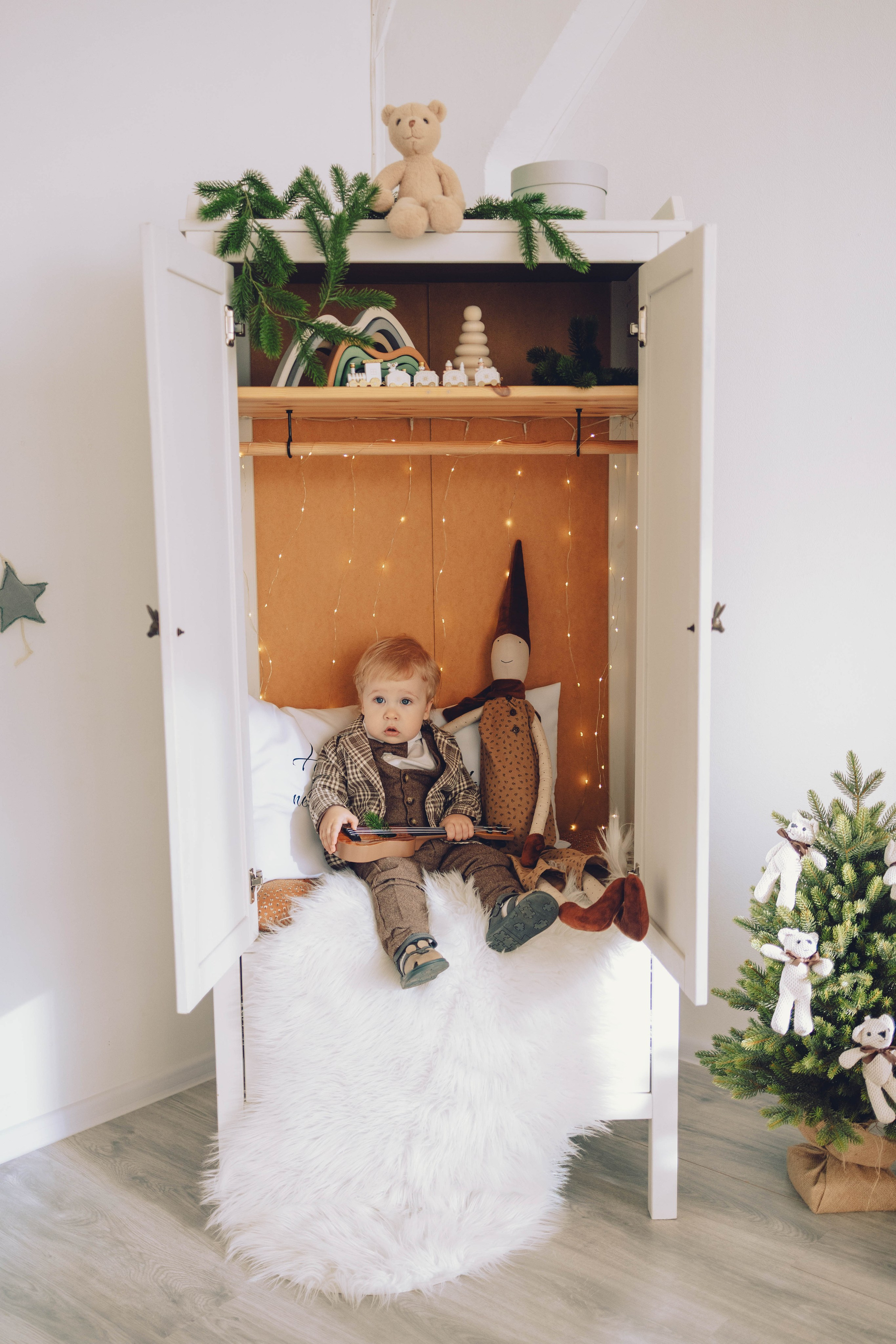 Новогодняя в студии. Семейный фотограф в Дзержинске Наталья Лаэтина