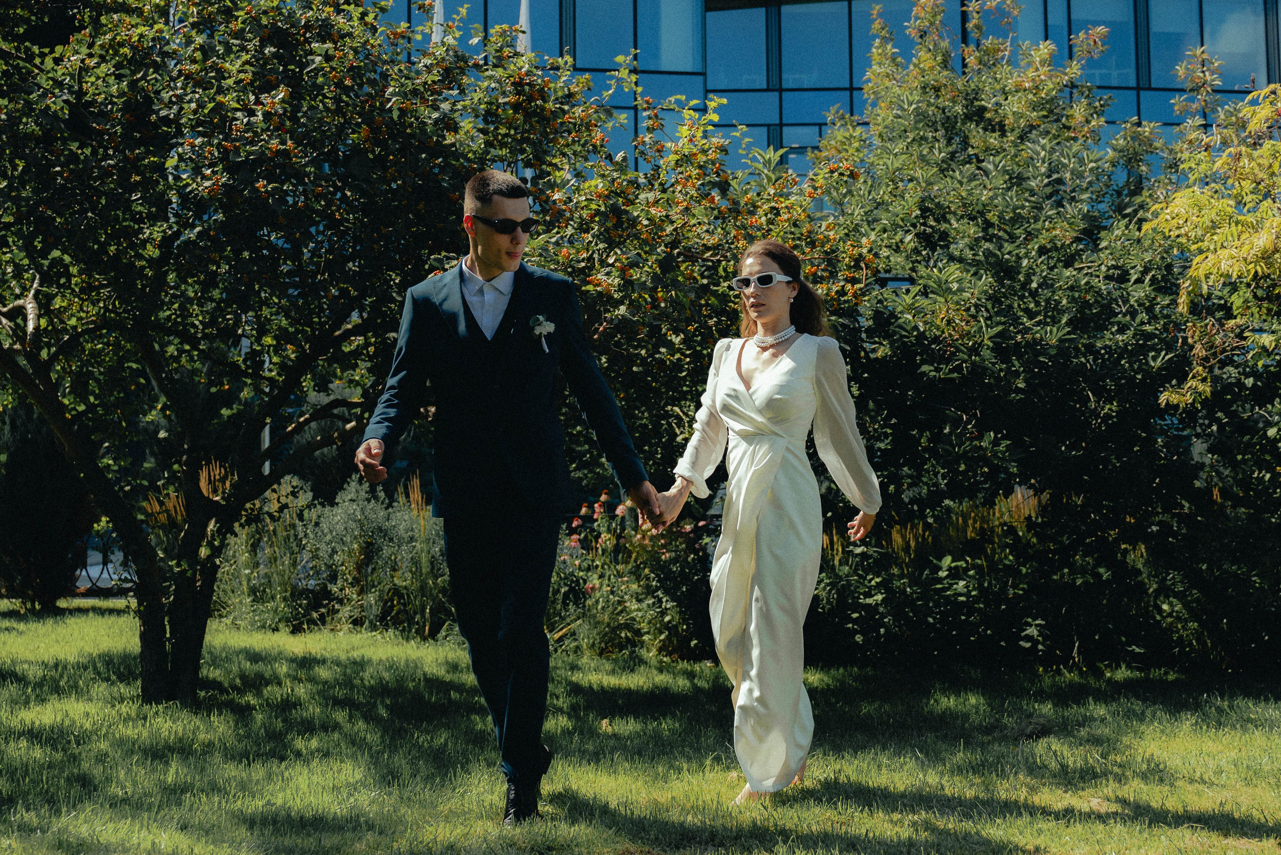 Свадебная прогулка Ольги и Вадима. Портретный фотограф в Казани Алёна Евсеева