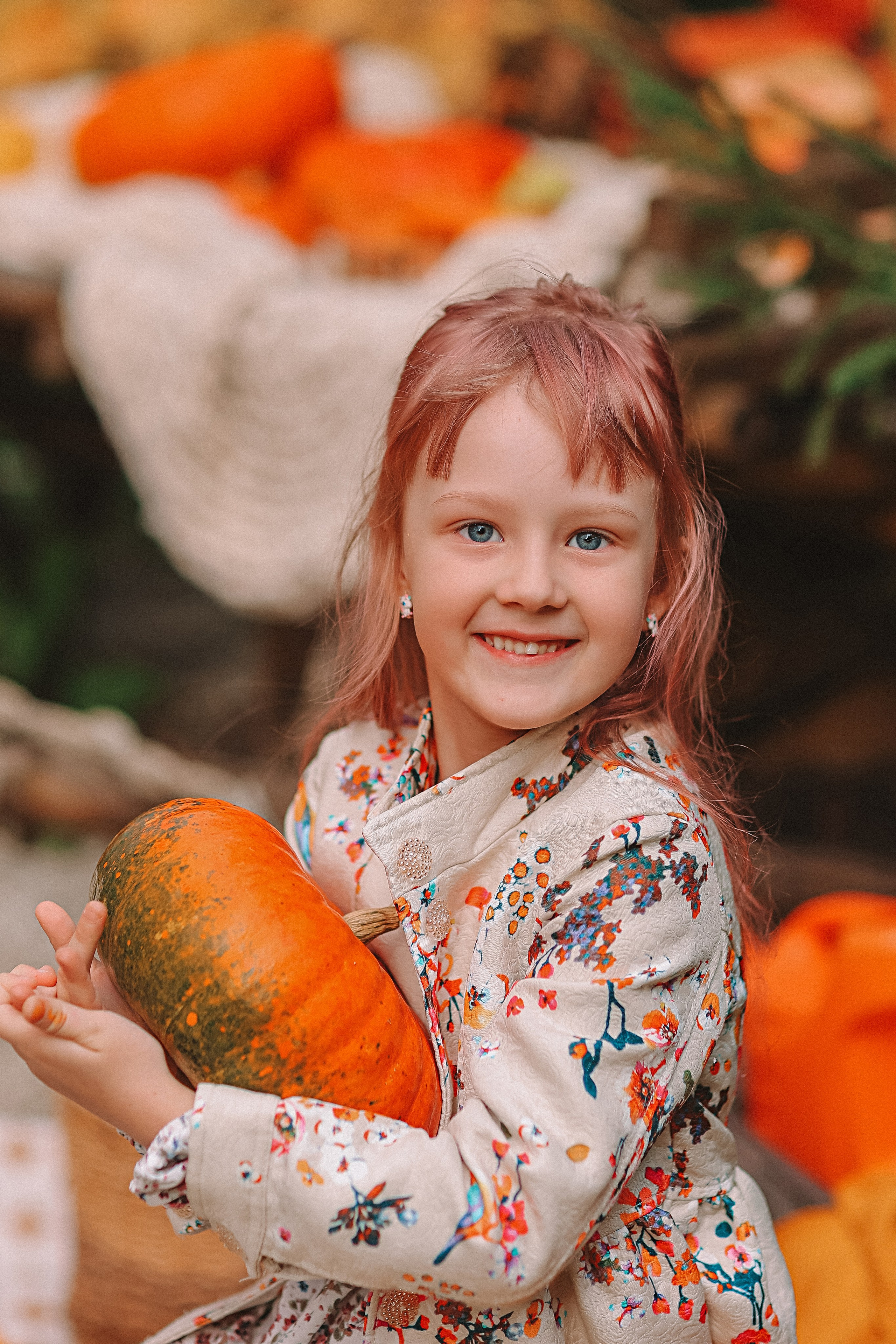 Тыквы. Семейный фотограф Тюмень, фотограф на роды Салмина Мария