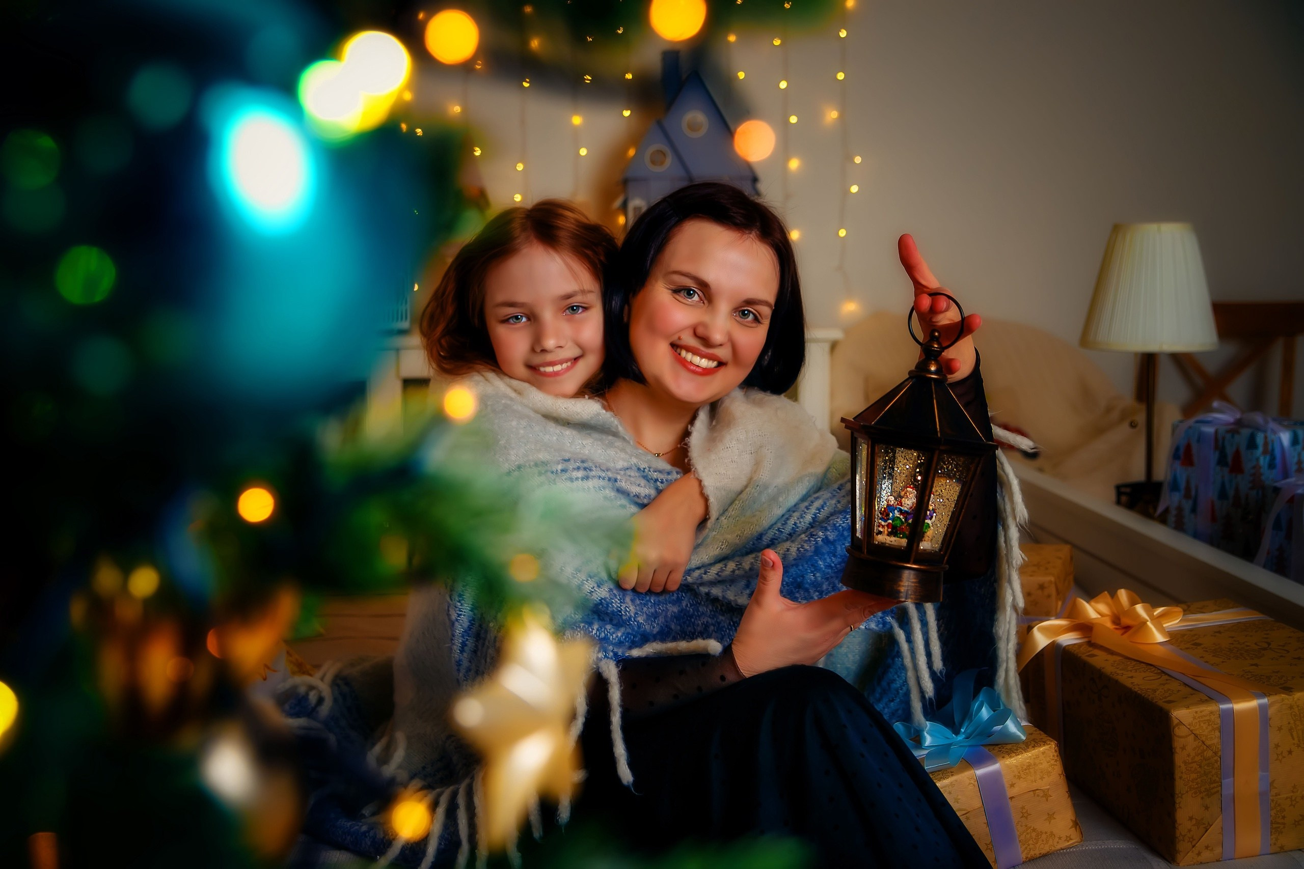 Новогодняя фотосессия. Семейный, свадебный и детский фотограф в Новосибирске Ольга Хидченко