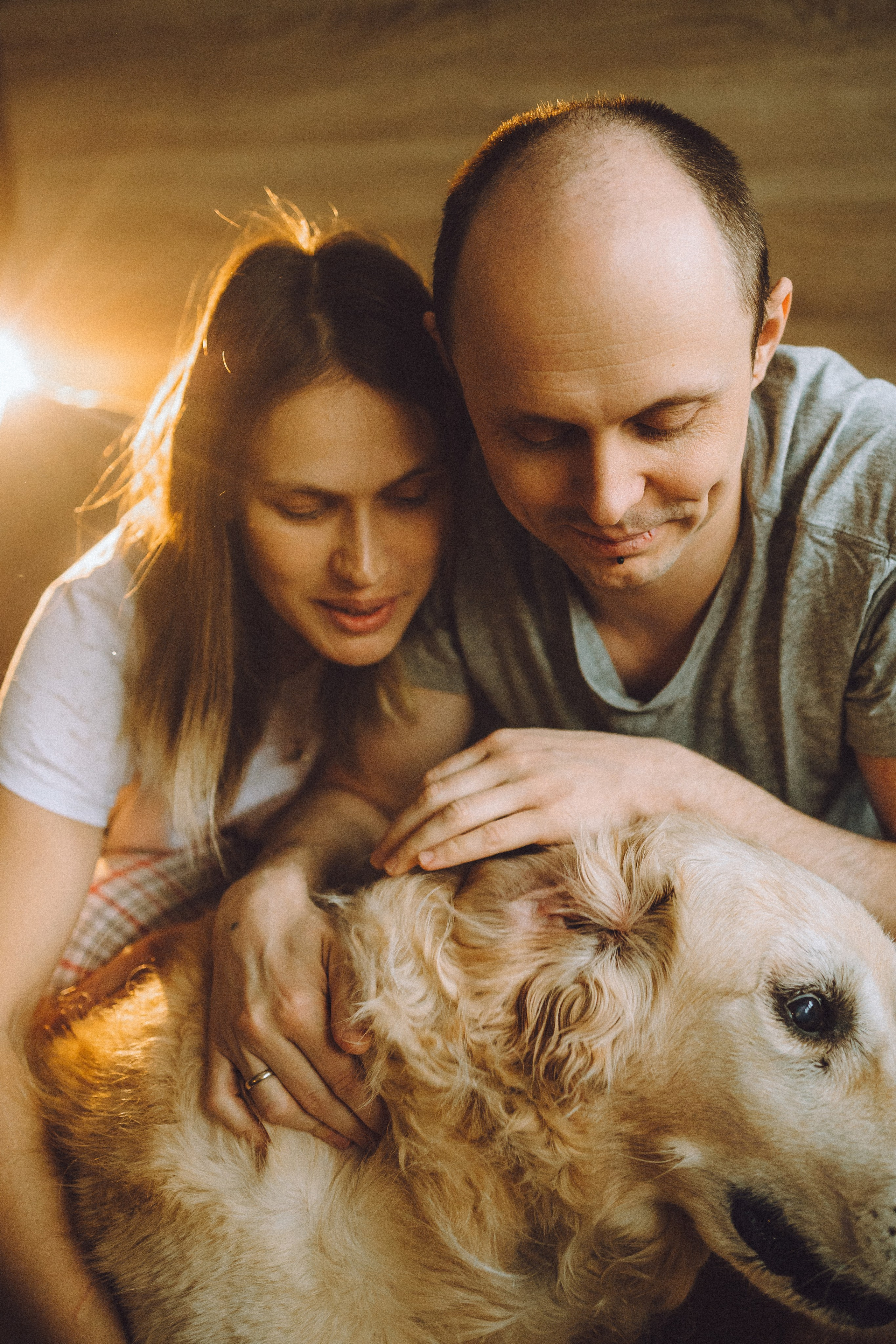 Ира, Андрей, Бэлла и Панда