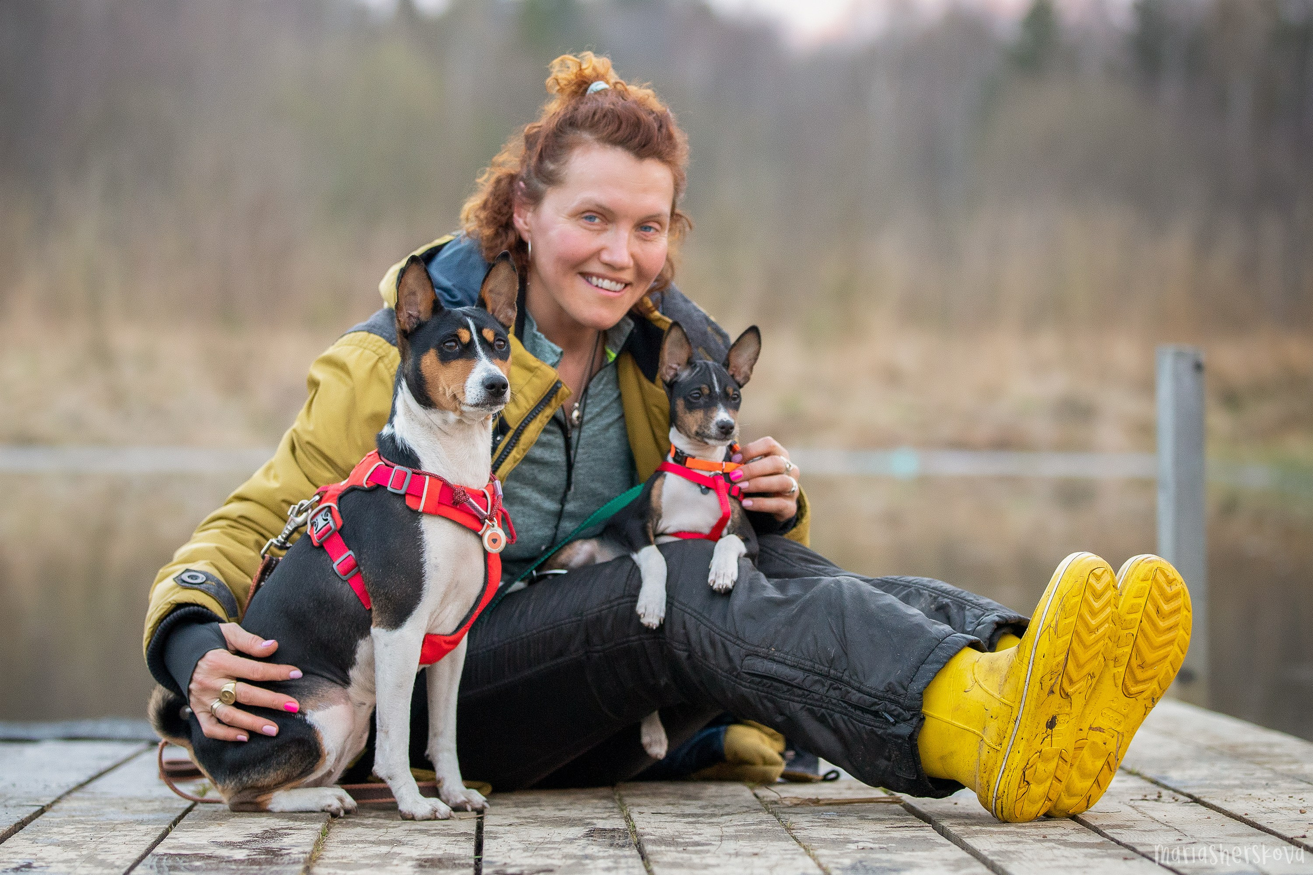 Олеся, Баста и Юна. Фотограф-анималист в Калуге Мария Шерскова