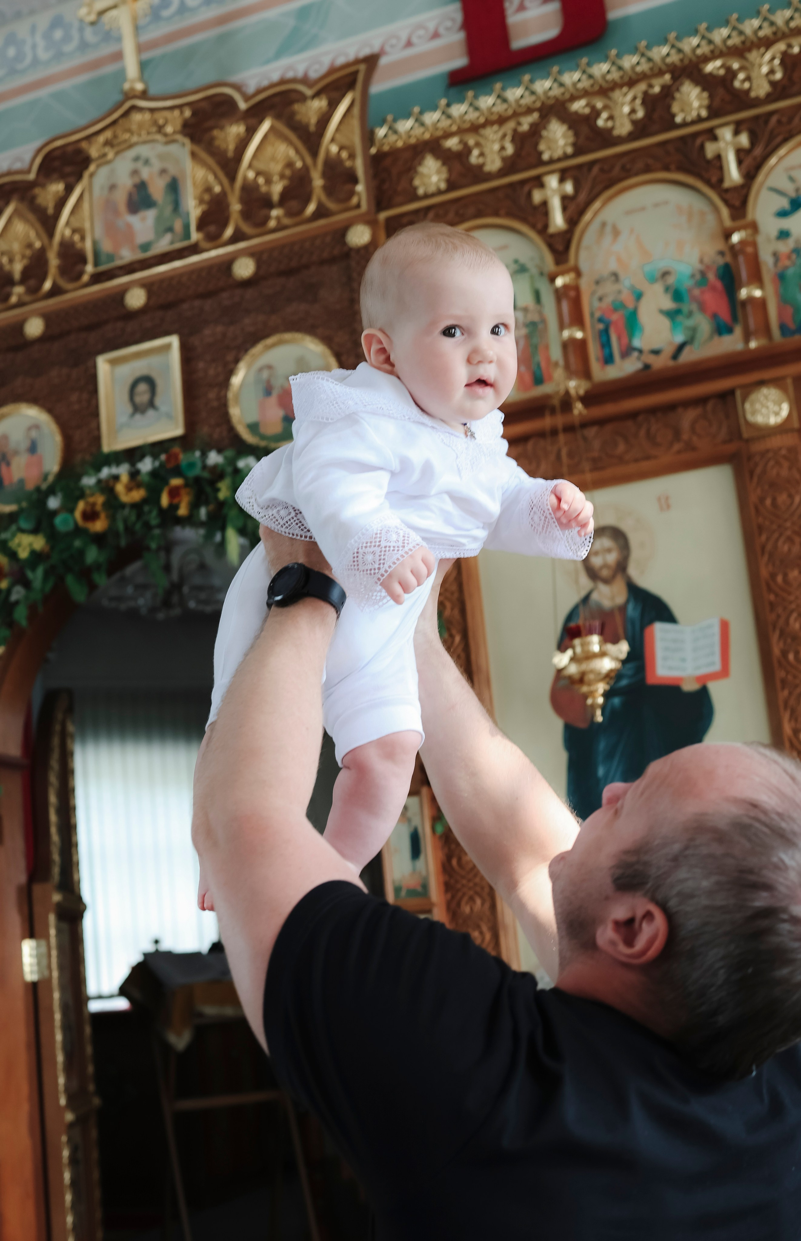 Крещение Гордея. Фотограф Новосибирск