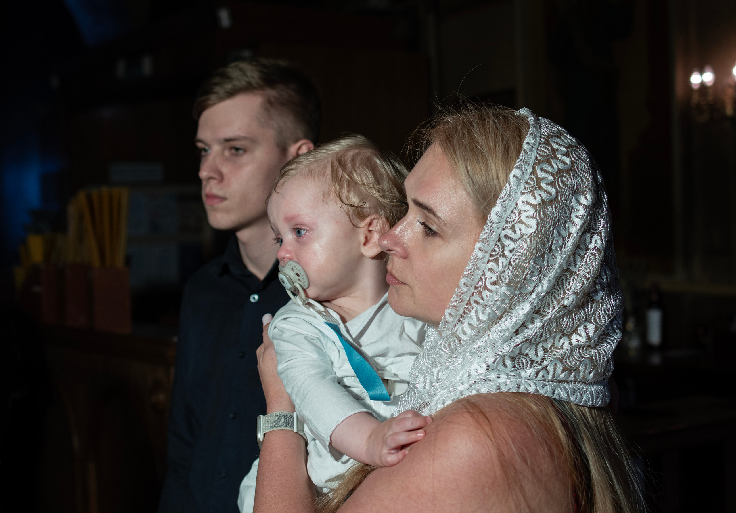 Крестины в Мячково. Семейный и детский фотограф Антон Зорин