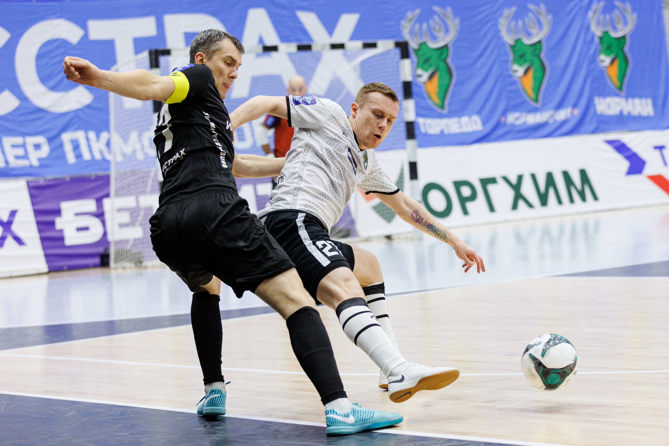 Мини-футбол. Спортивный фотограф Денис Веселов в Нижнем Новгороде