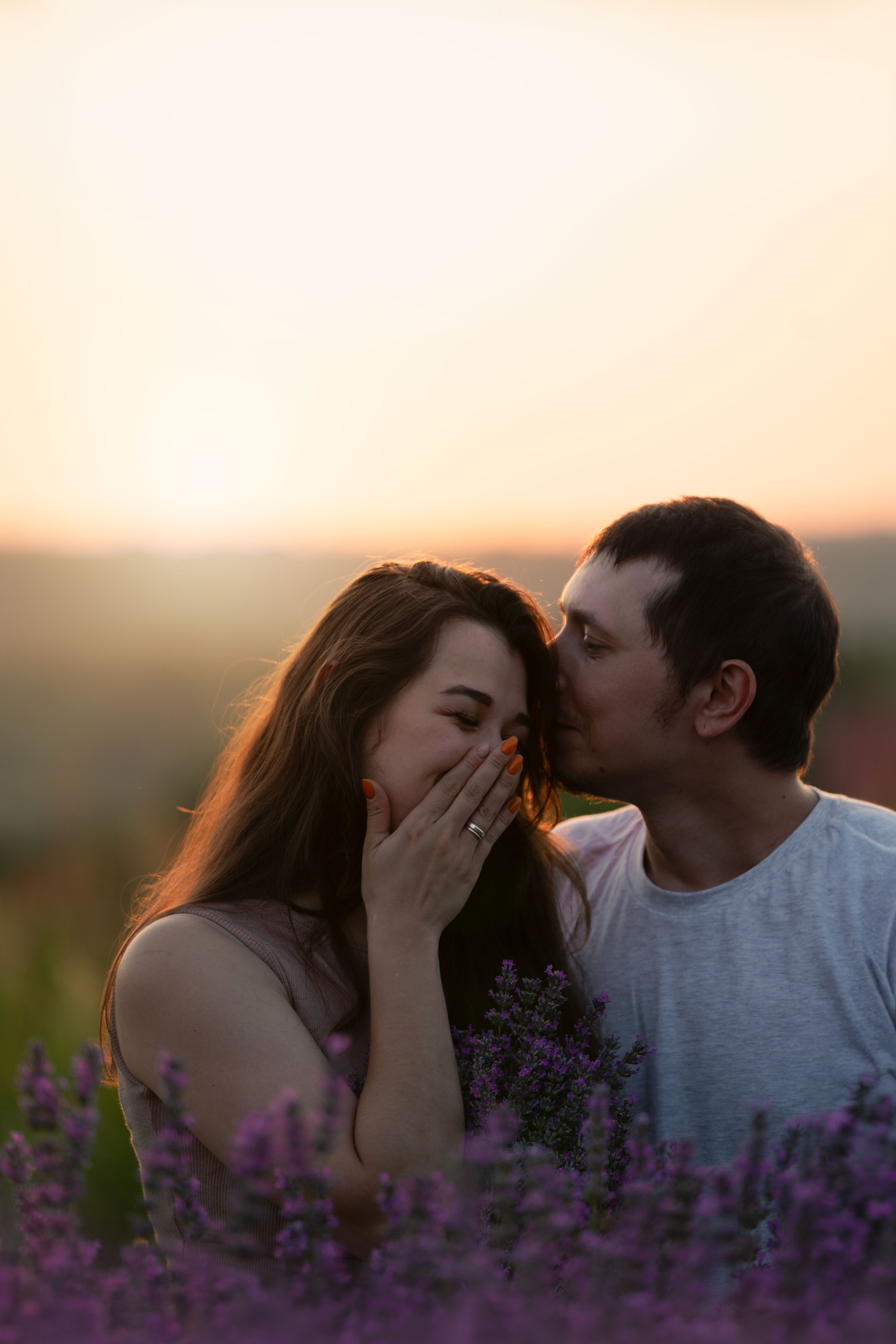 В лаванде. Фотограф анималист