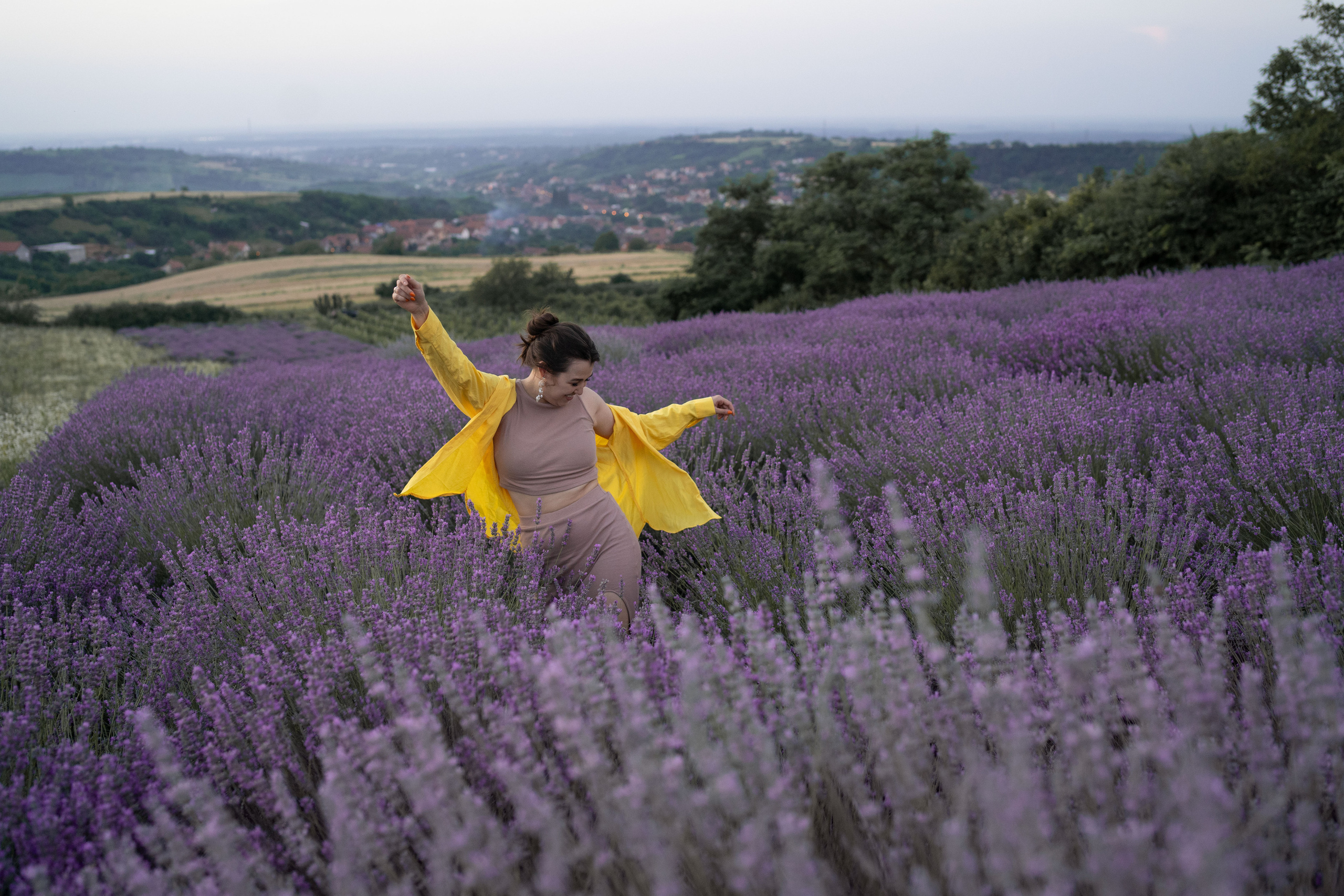 В лаванде. Фотограф анималист