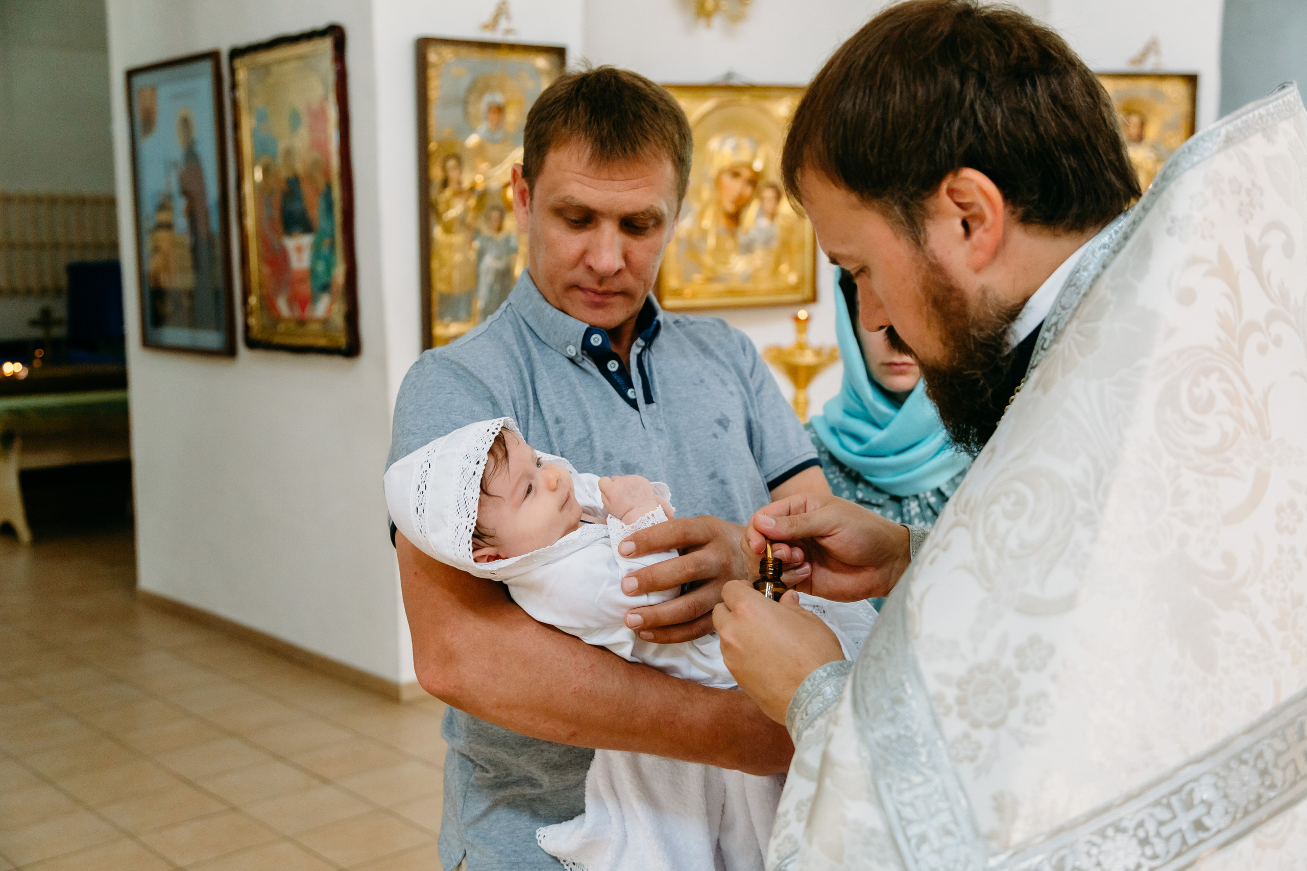 Таинство Крещения Максима. Фотограф в Туле и области Константин Гудовичев