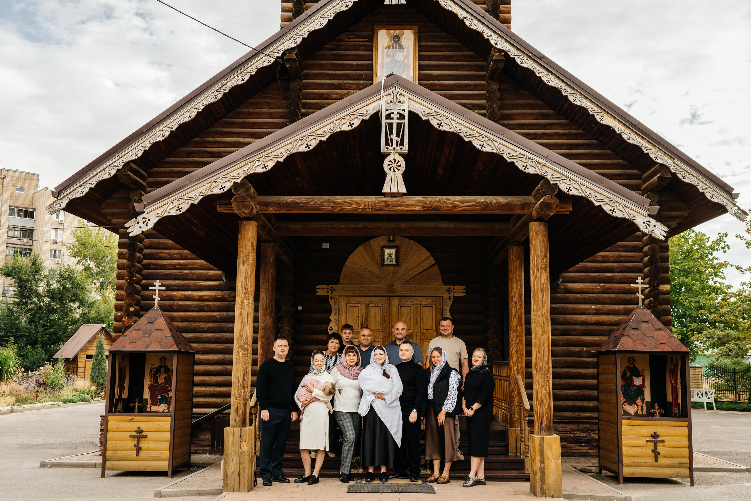 Храм на Ворошилова (деревянная церковь). Фотограф в Каменске-Шахтинском и парке Лога Ольга Сагал