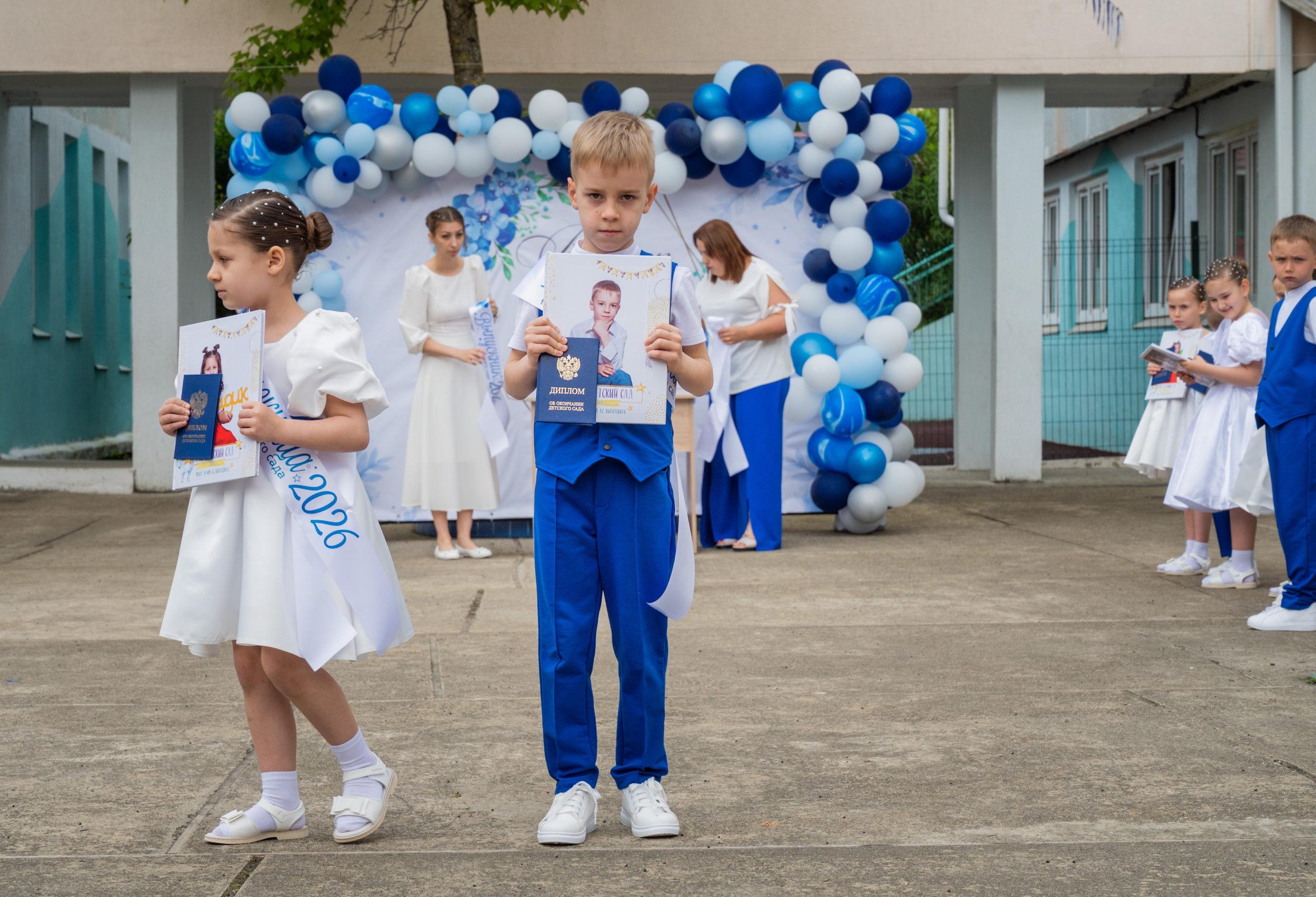 Выпускной в Детском саду № 34. Фотографирую счастливых людей в Сочи