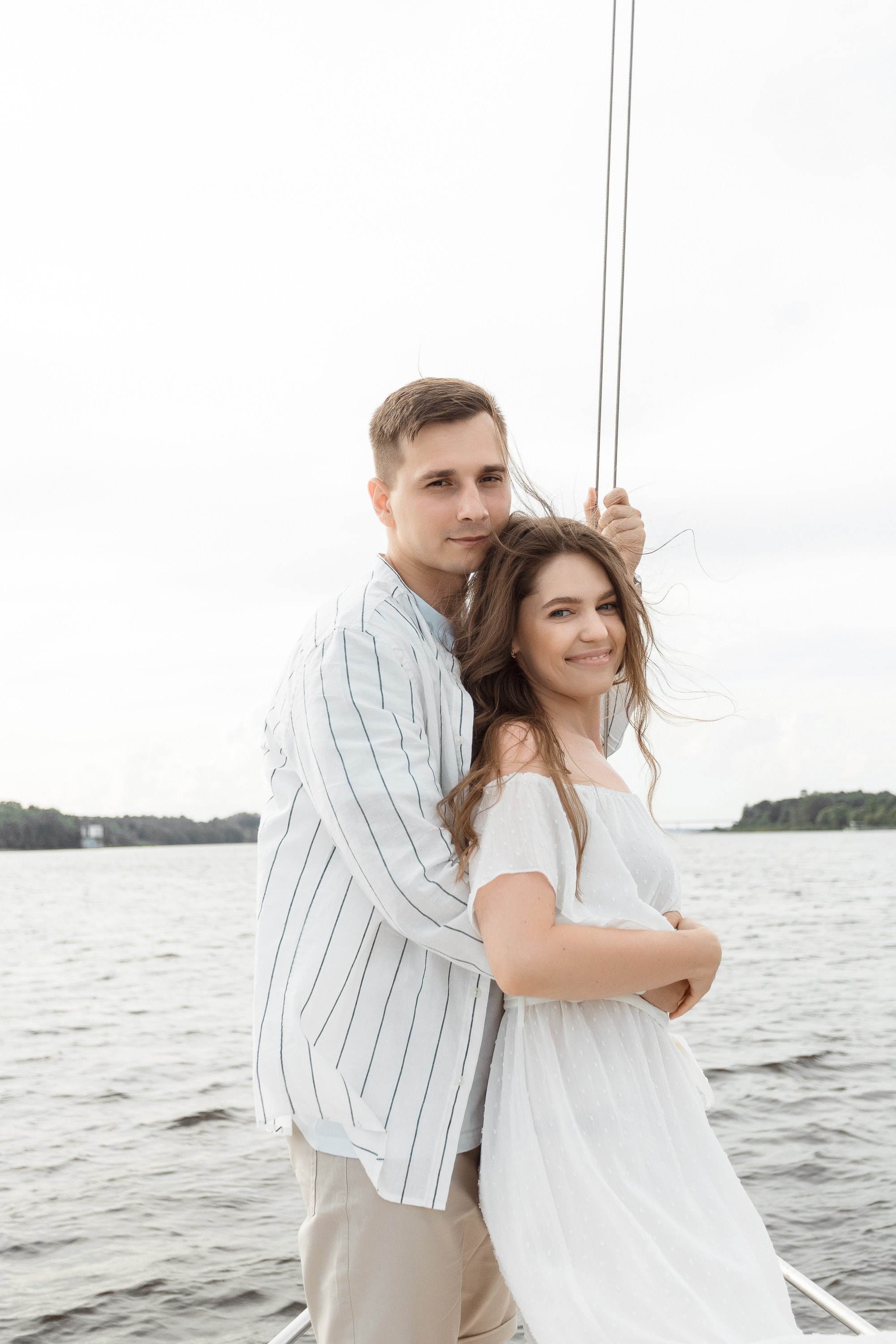 Прогулка на яхте. Свадебный фотограф Дмитрий Воробьев Ярославль