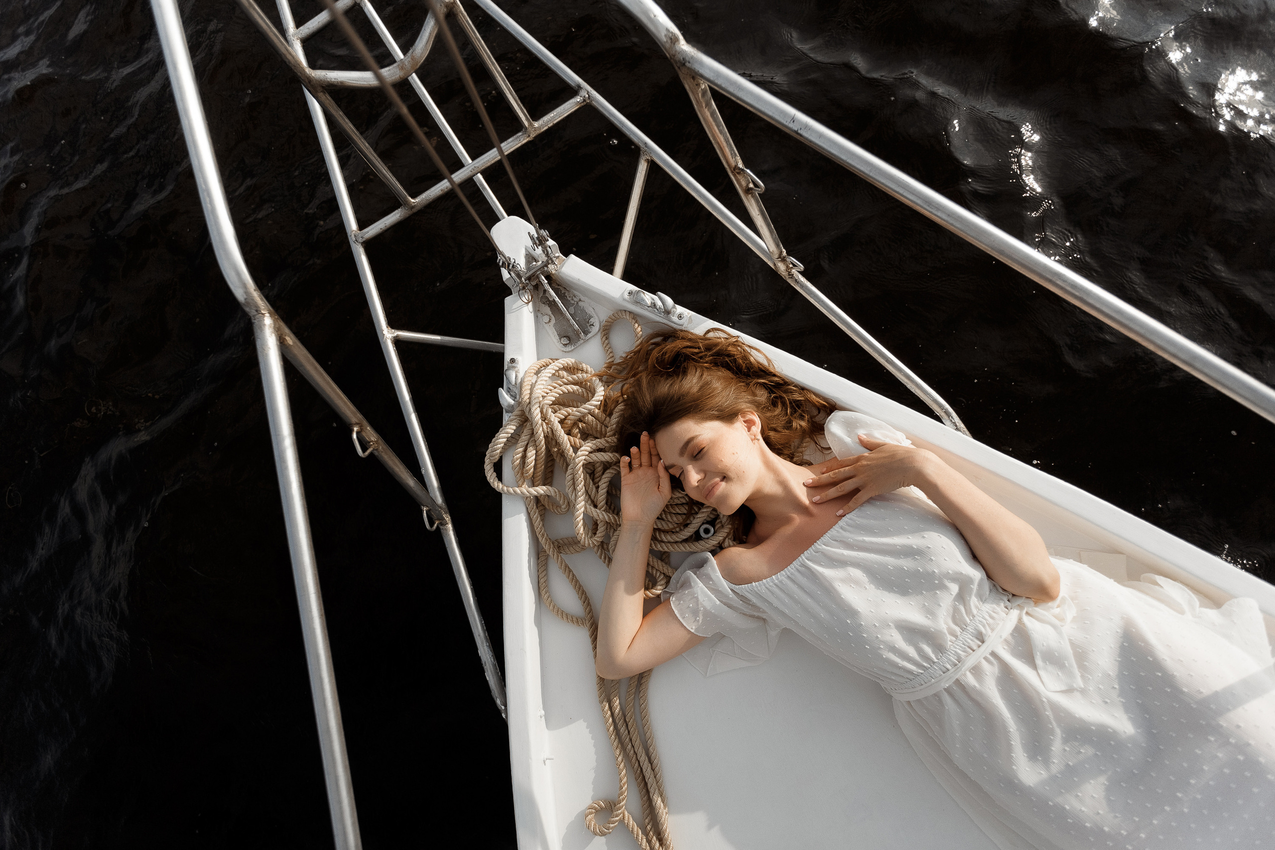 Прогулка на яхте. Свадебный фотограф Дмитрий Воробьев Ярославль