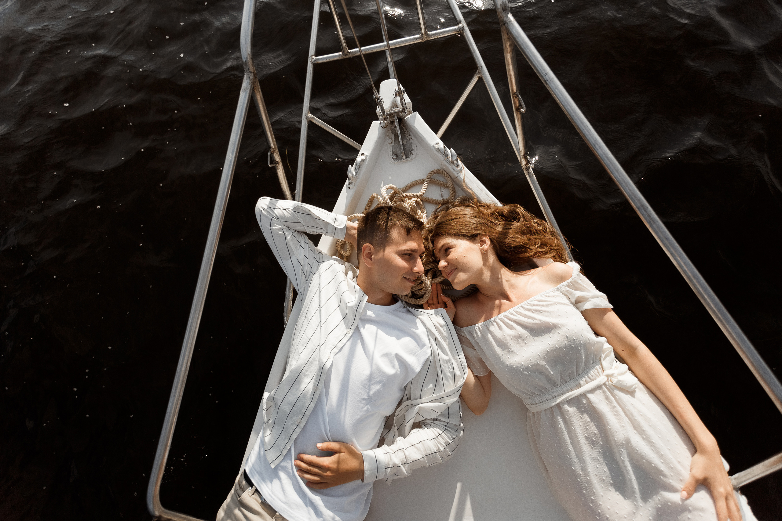 Прогулка на яхте. Свадебный фотограф Дмитрий Воробьев Ярославль