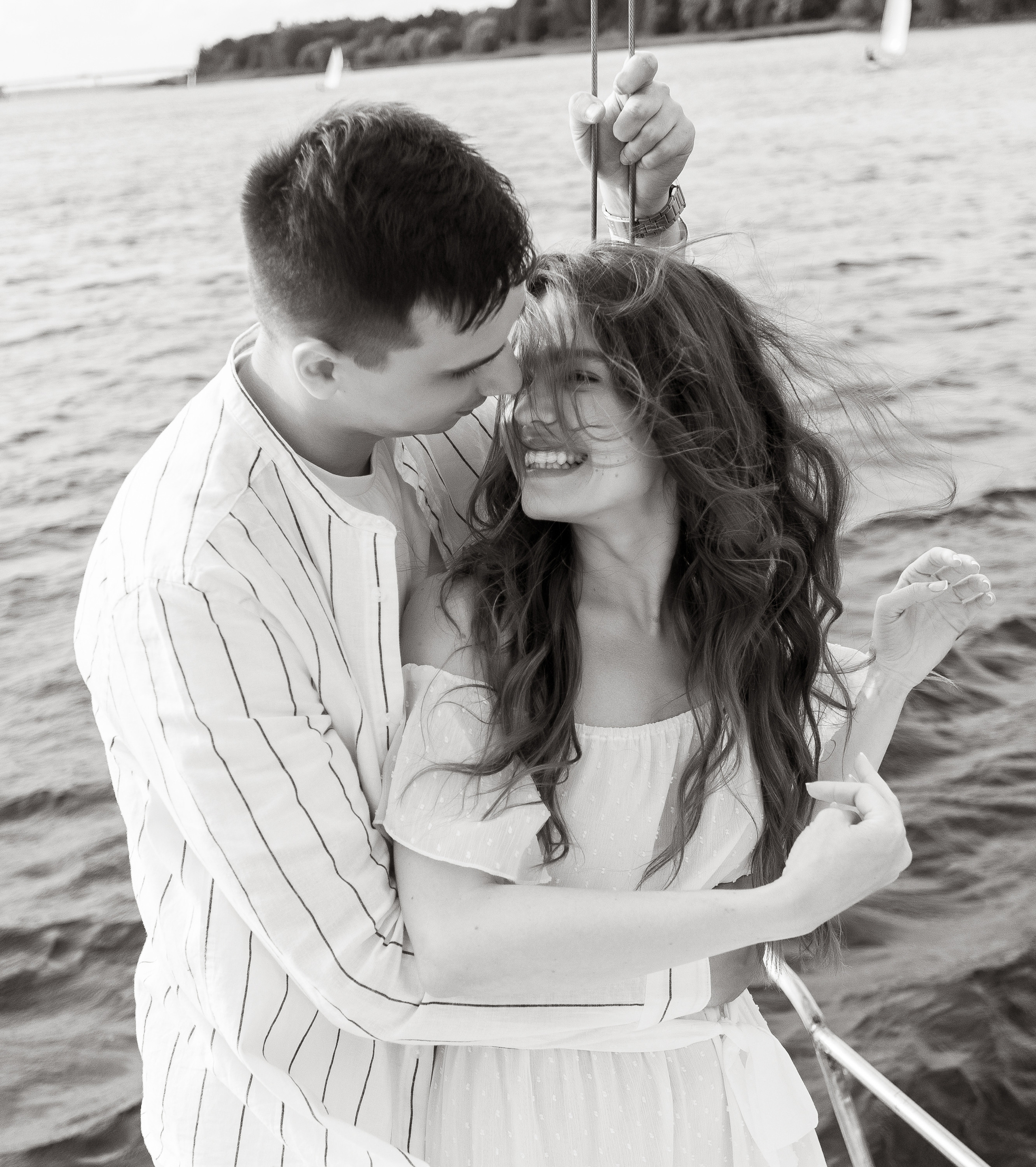 Прогулка на яхте. Свадебный фотограф Дмитрий Воробьев Ярославль