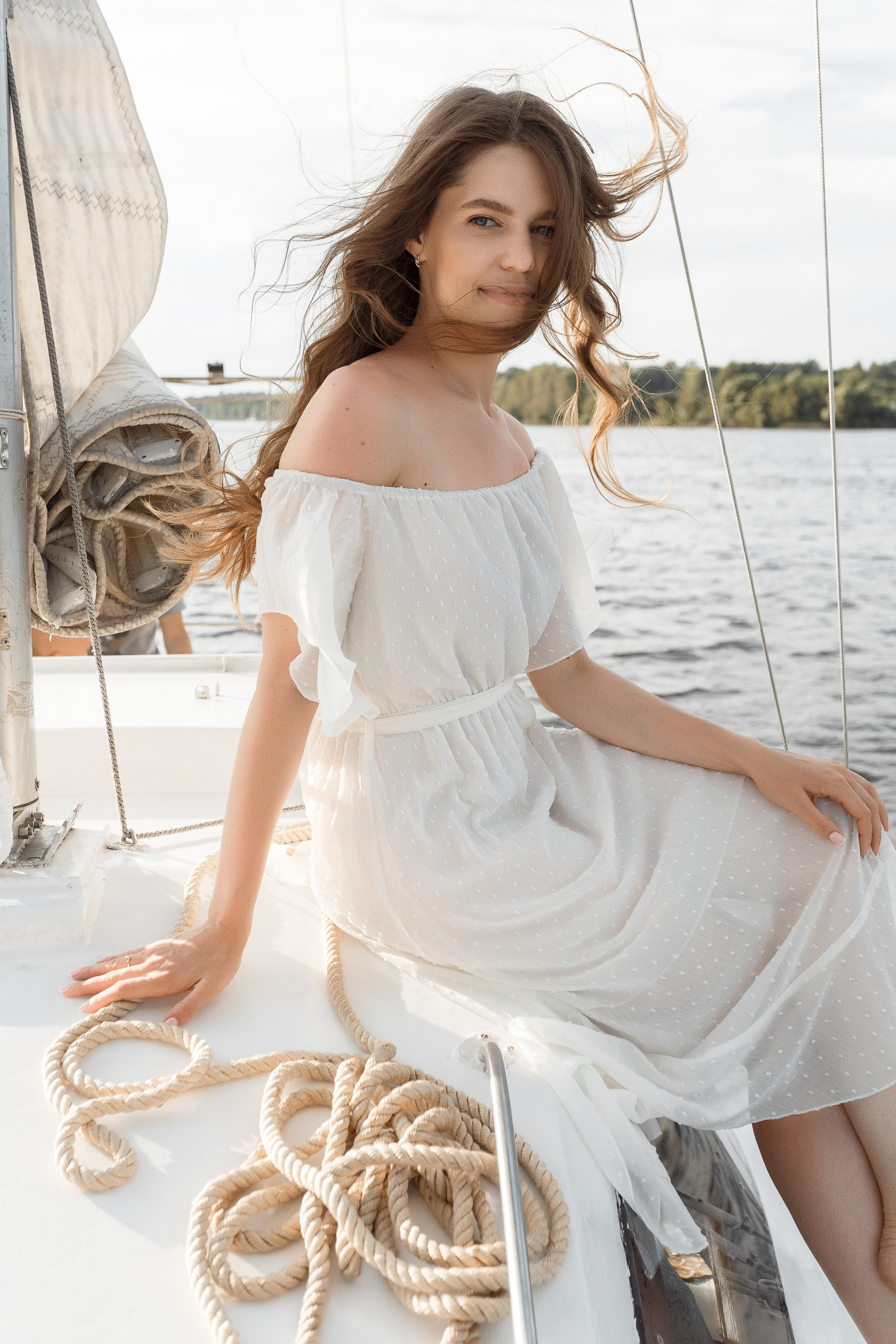 Прогулка на яхте. Свадебный фотограф Дмитрий Воробьев Ярославль