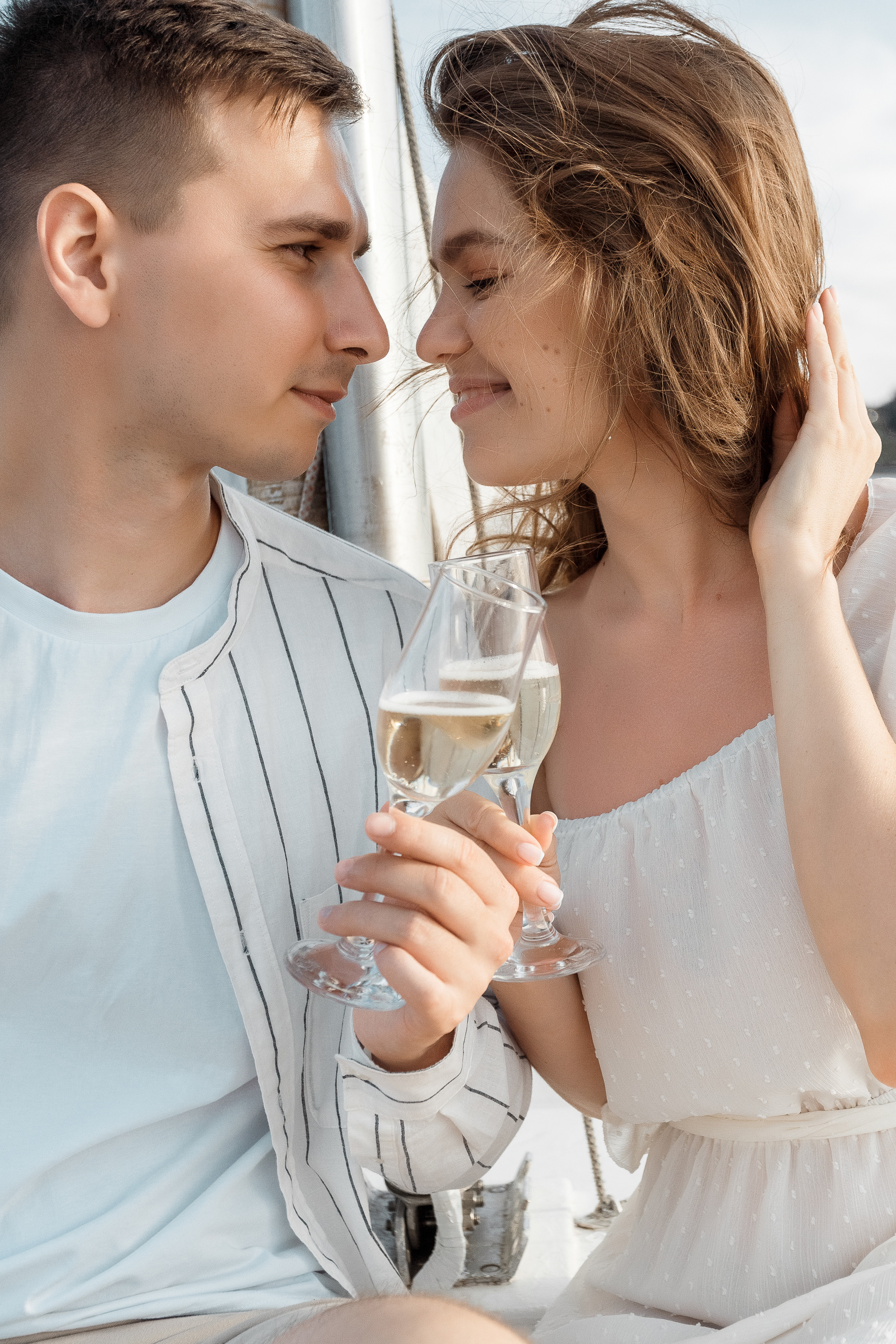 Прогулка на яхте. Свадебный фотограф Дмитрий Воробьев Ярославль