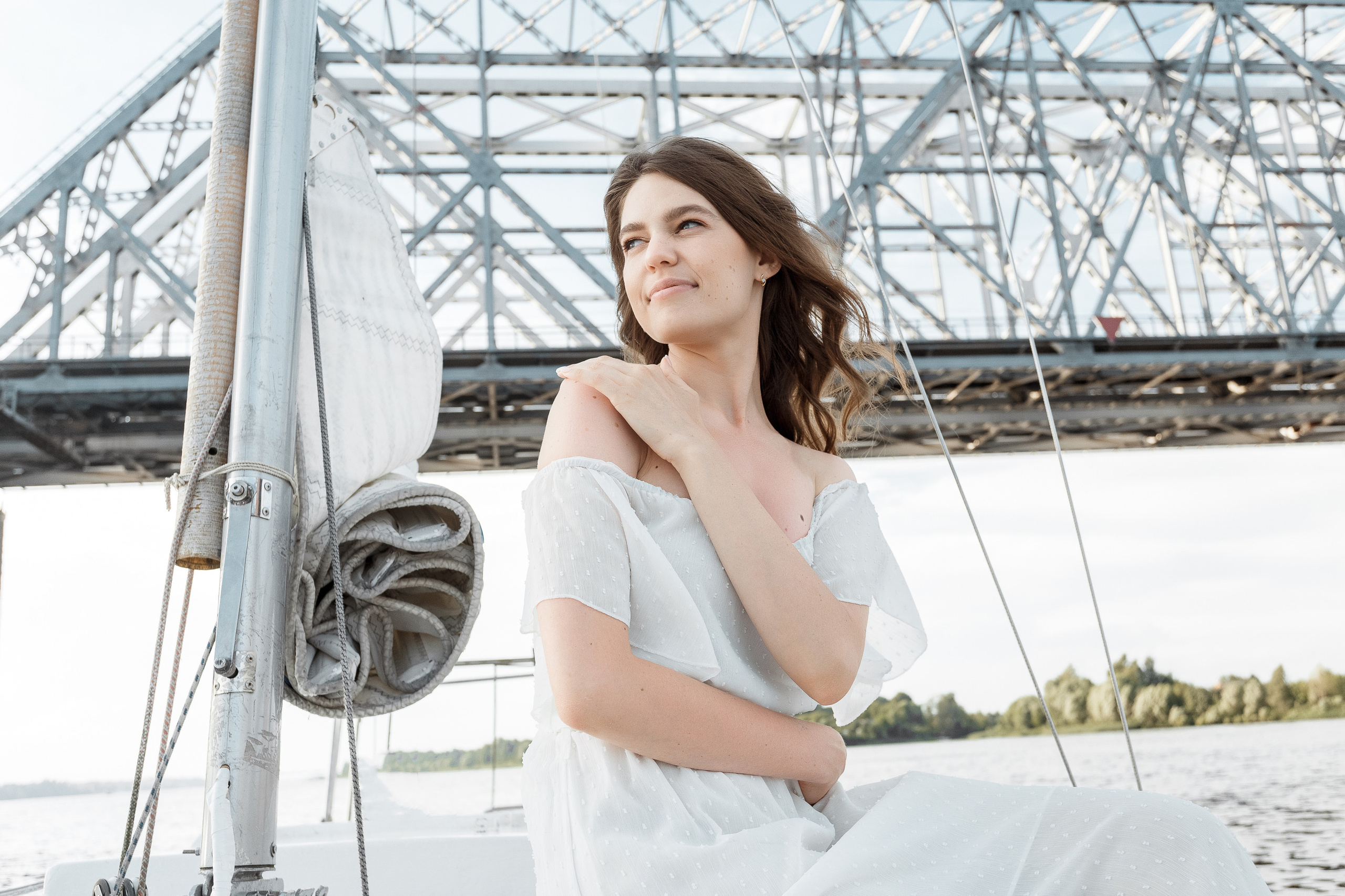 Прогулка на яхте. Свадебный фотограф Дмитрий Воробьев Ярославль