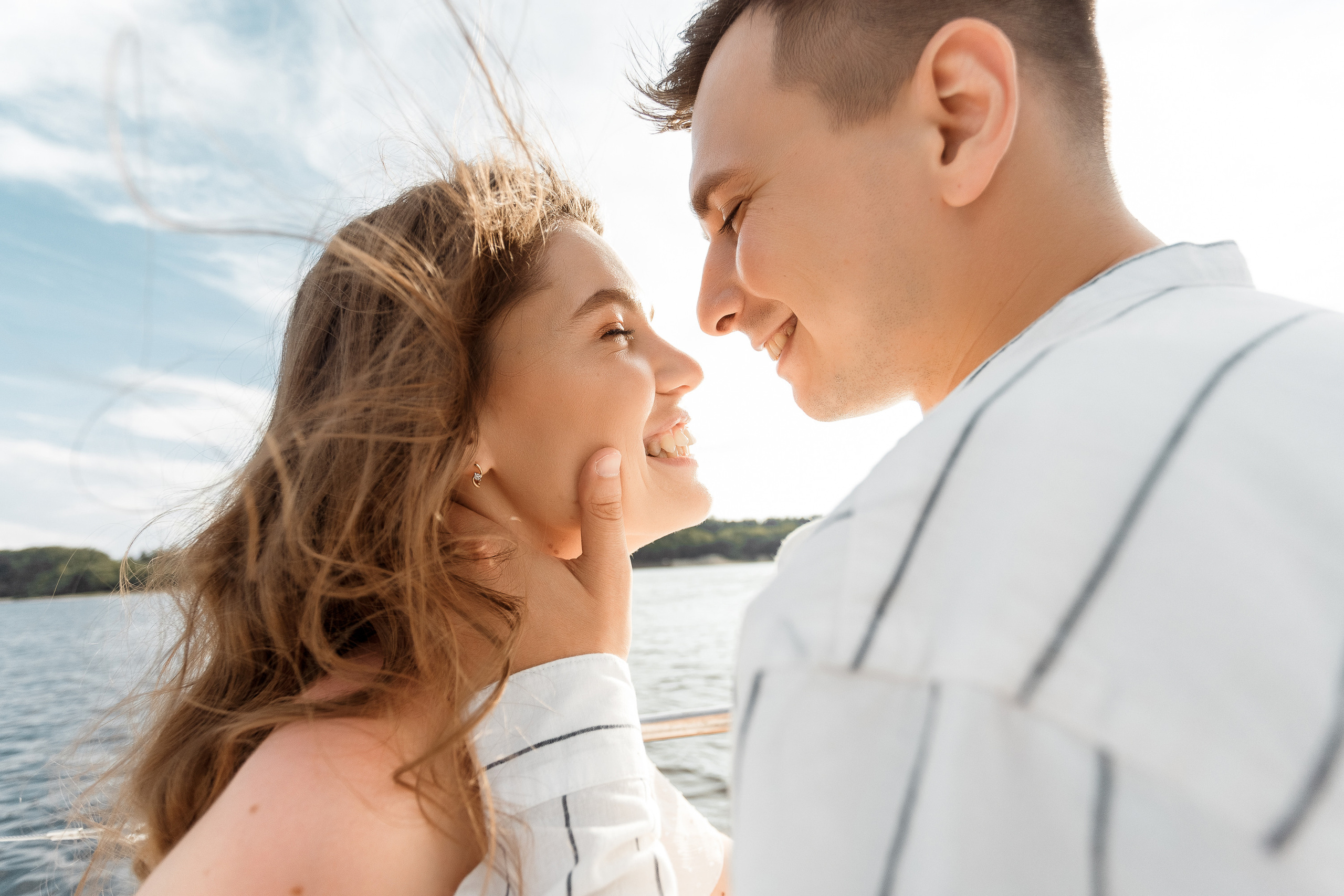 Прогулка на яхте. Свадебный фотограф Дмитрий Воробьев Ярославль