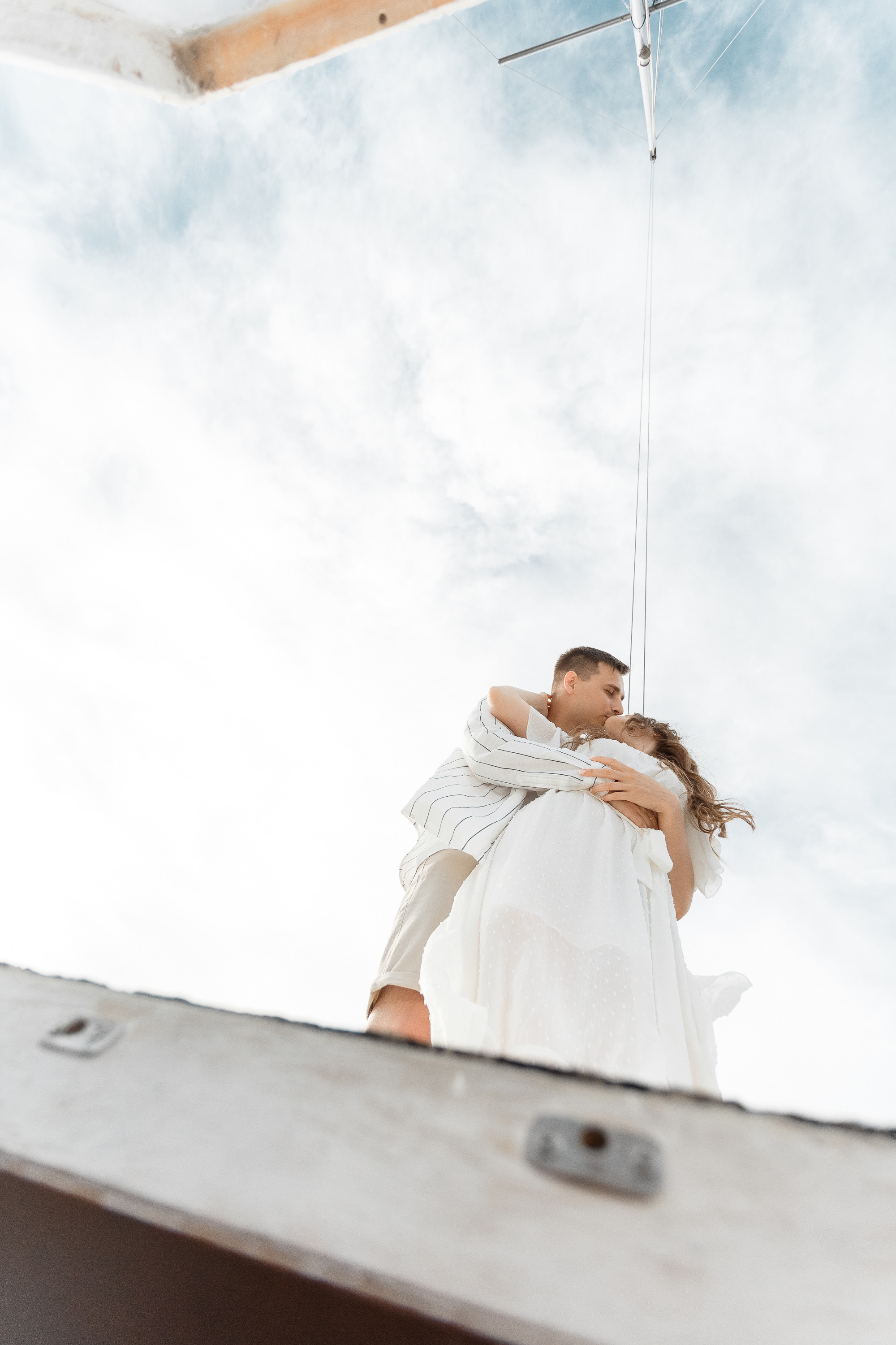 Прогулка на яхте. Свадебный фотограф Дмитрий Воробьев Ярославль