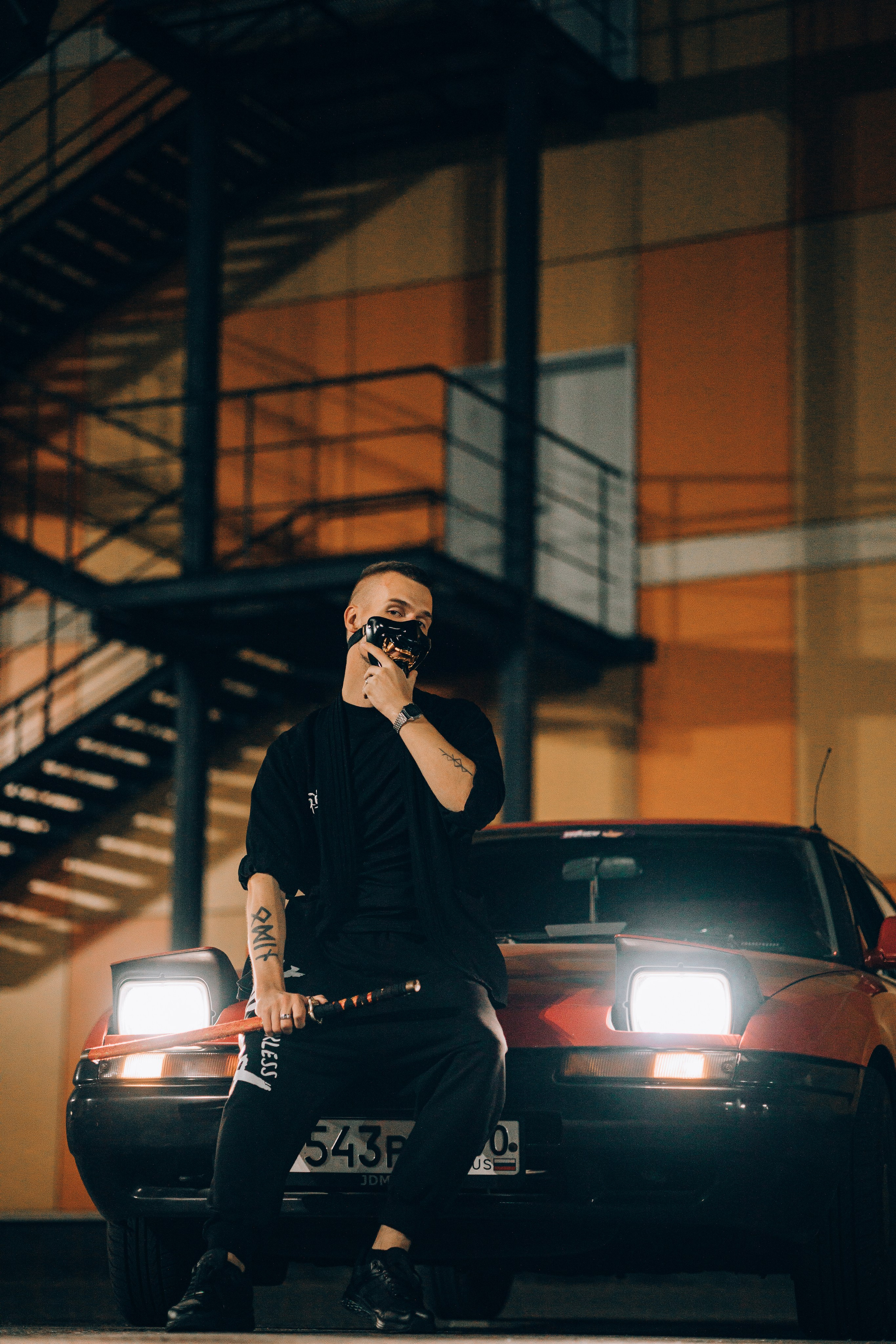 Фотосессия Артёма с его машиной. Выпускные альбомы в Серпухове