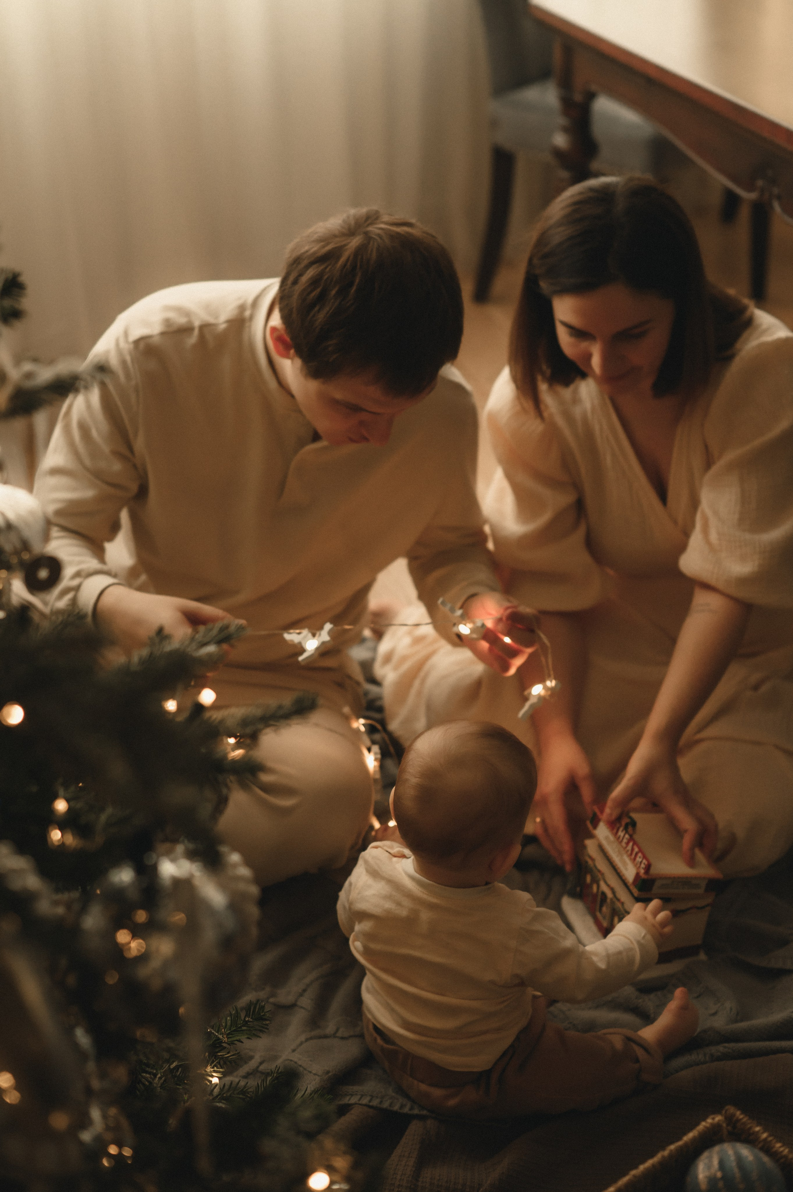 Домашняя новогодняя история. Семейный фотограф в г. Ставрополь, Сорокина Мария