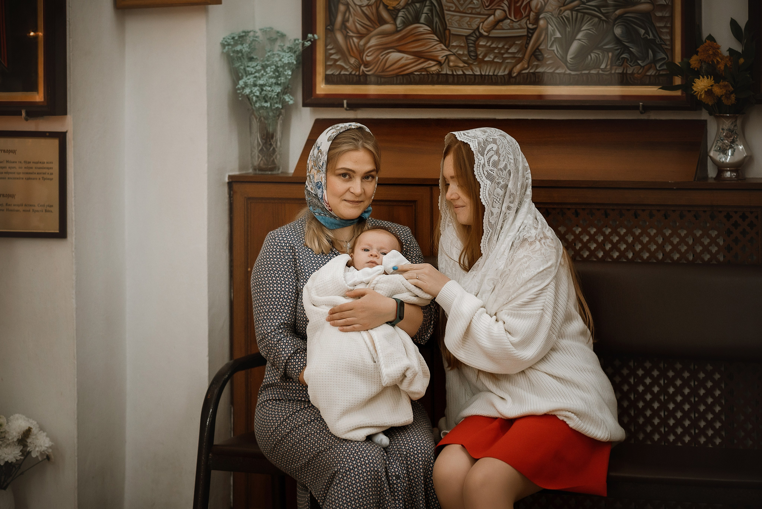 Крещение Кирилла _ Храм иконы БМ Целительница. Семейный фотограф в Ростове-на-Дону Татьяна Литвинова