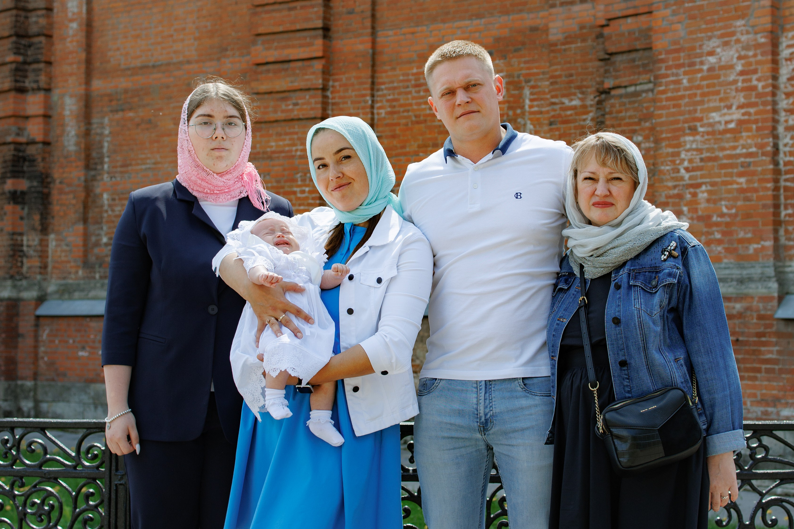 Крещение Катюши. Семейный и женский фотограф в Туле