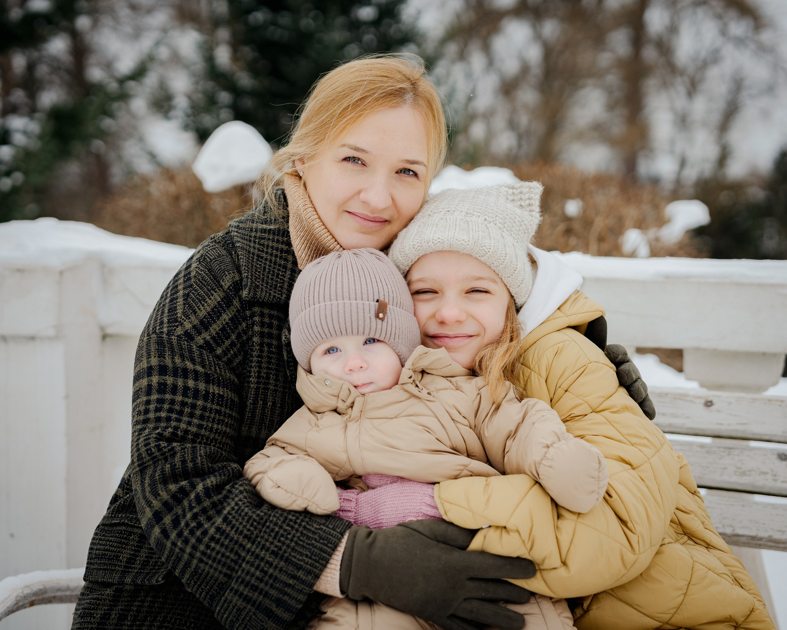 Катерина и дочери. Портретный и семейный фотограф в Москве/Видное