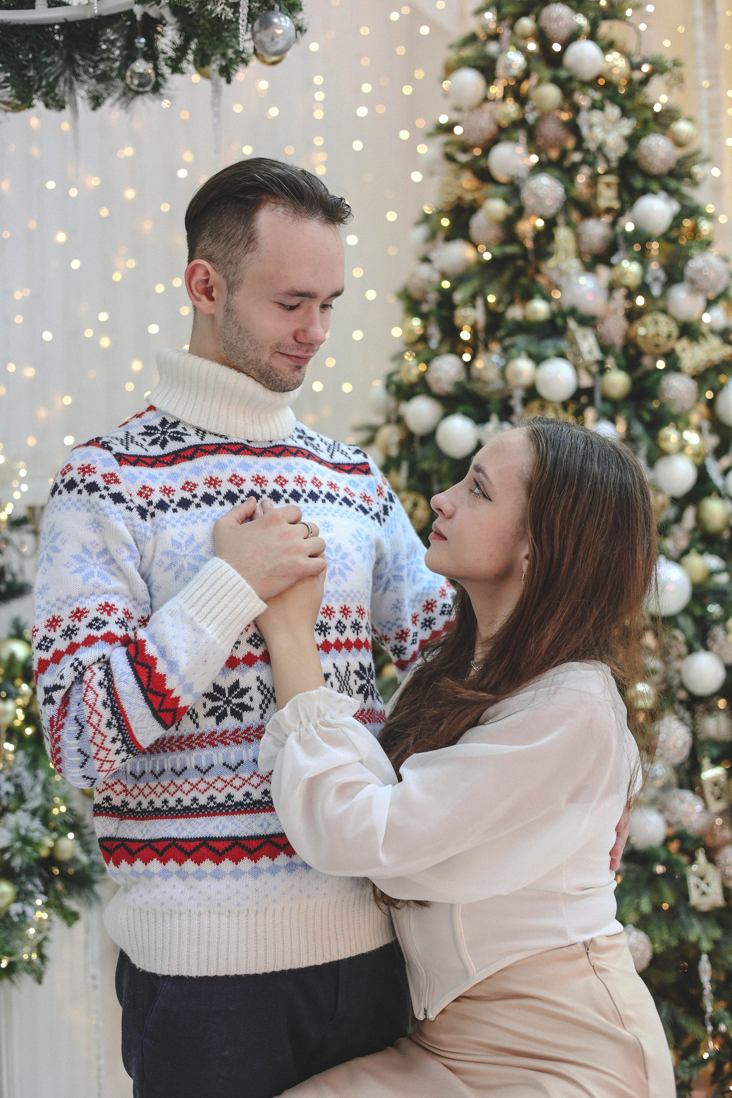 Новогодняя история «Ирина и ее семья». Фотограф в Москве Анастасия Калинина