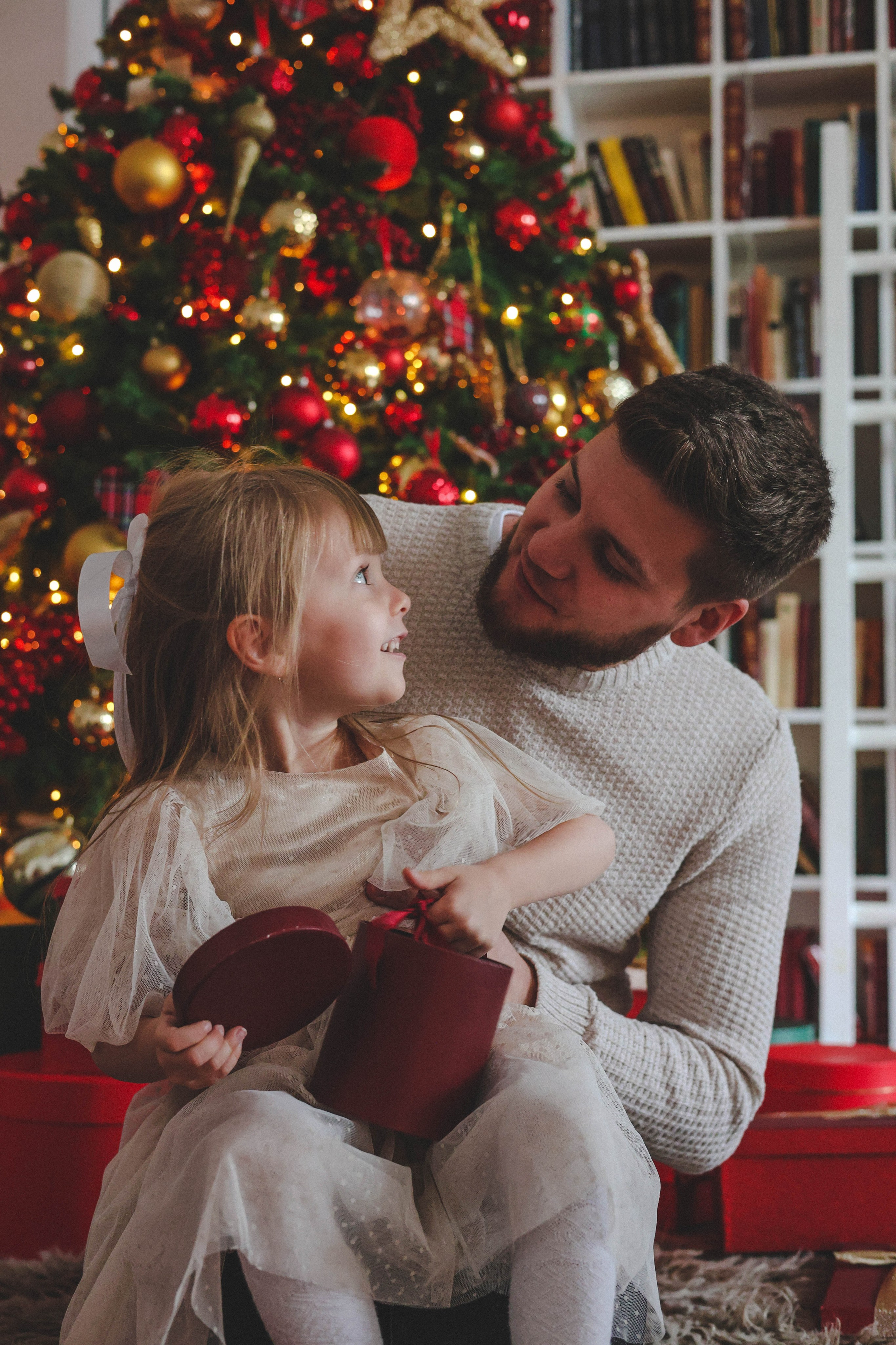 Новогодняя история «Кира и ее семья». Фотограф в Москве Анастасия Калинина