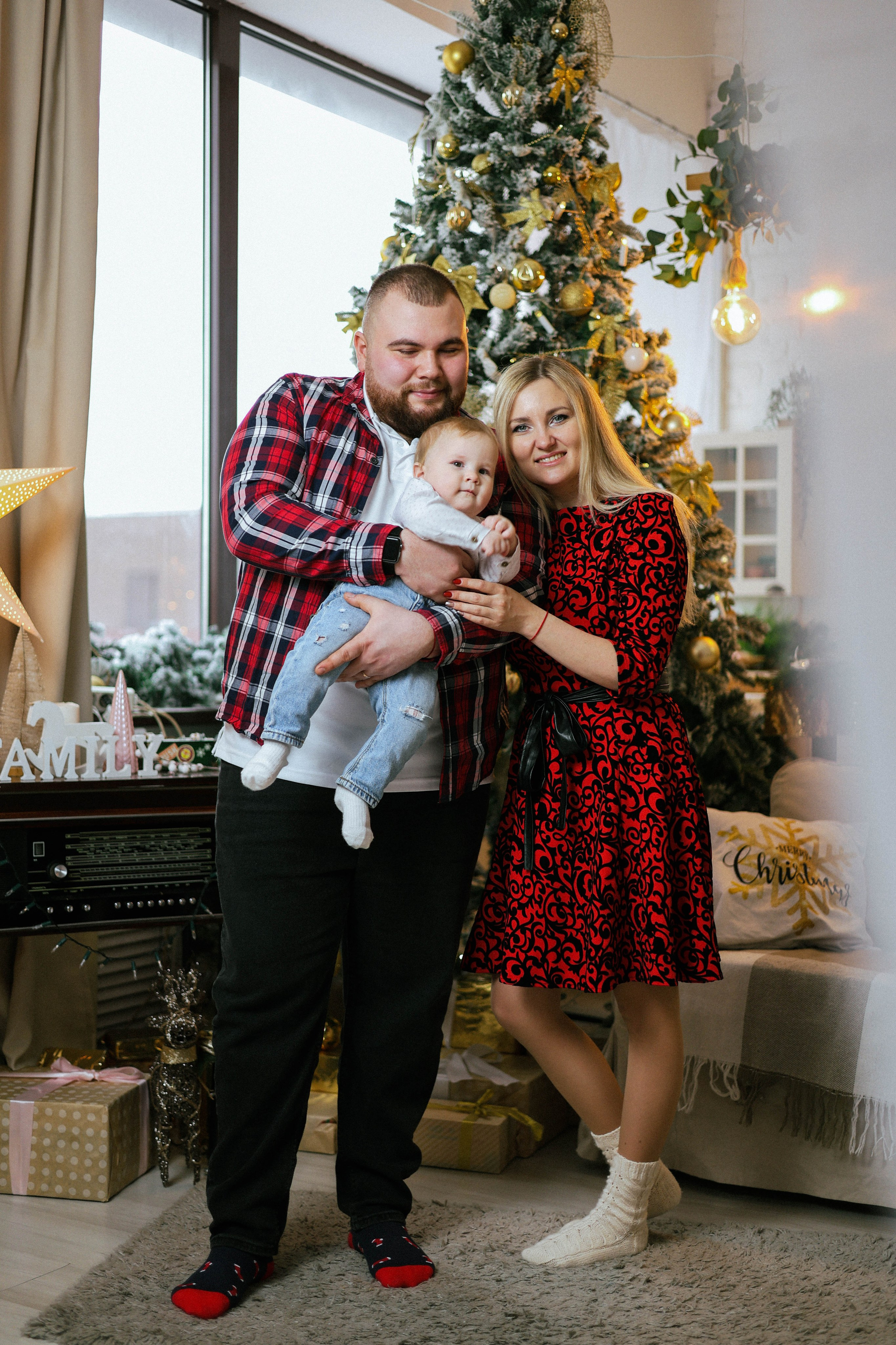 Новогодняя история «Валентина и ее семья». Фотограф в Москве Анастасия Калинина