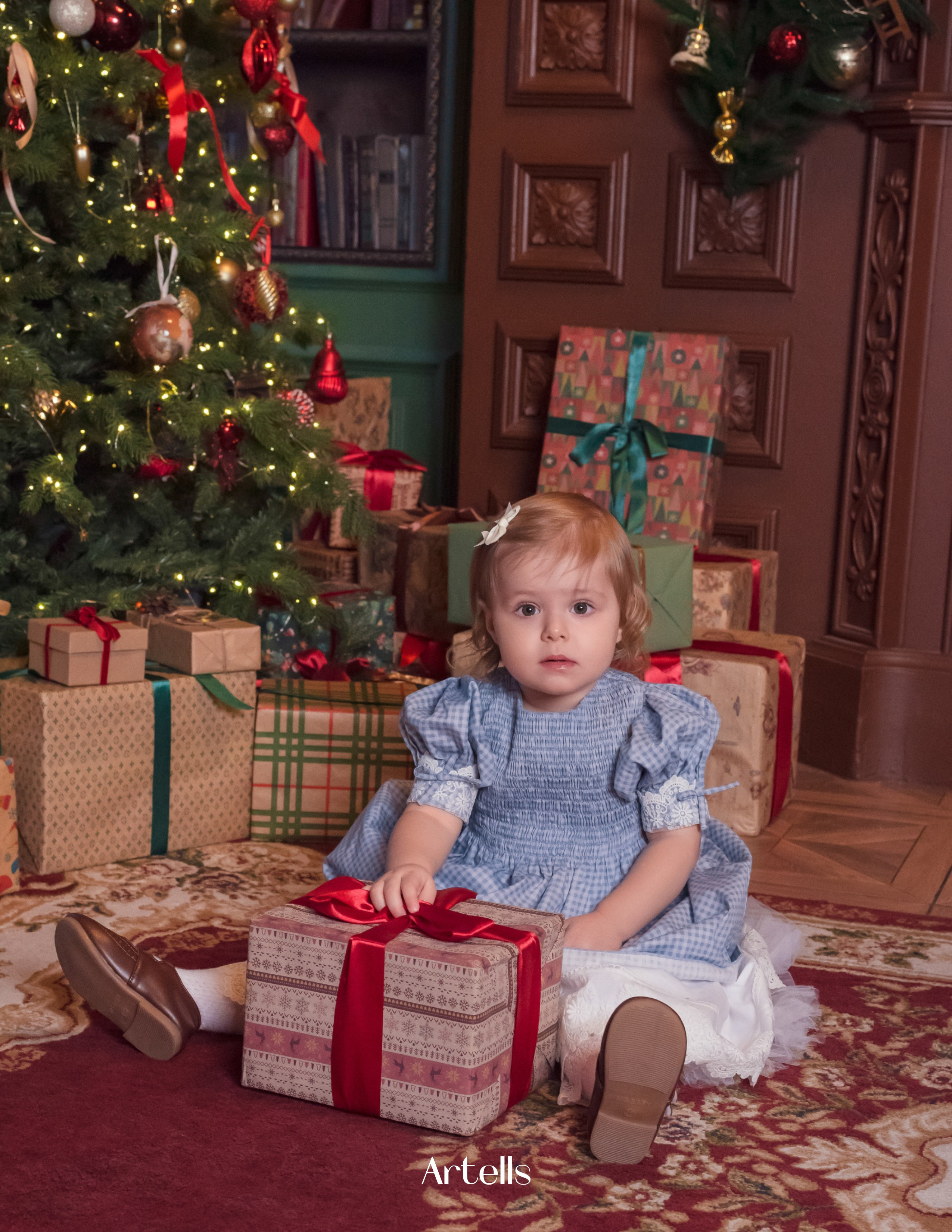 «Family Christmas» в Artells Magazine (февр.2026). Фотограф, ретушёр, графический дизайнер в Петербурге Борякина Настя